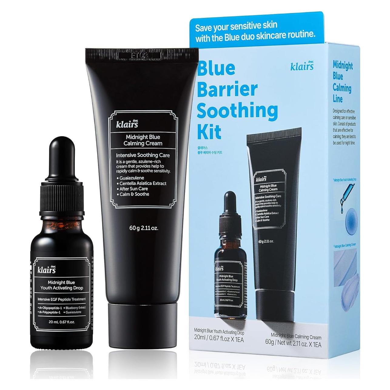 Kit de Barrera DearKlairs 82.1 ml para piel grasa y sensible