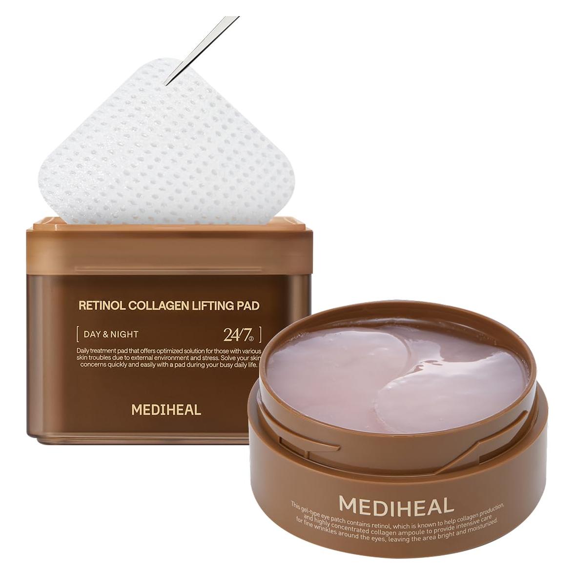 Set Dúo Reafirmante Mediheal - Almohadillas y Parche Ojos