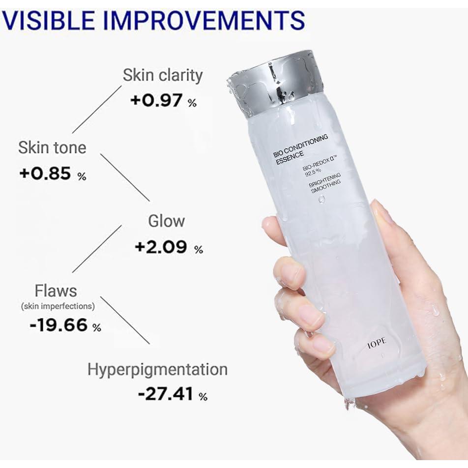 Esencia Bio-Condicionadora IOPE + Suero Iluminador Vitamina C