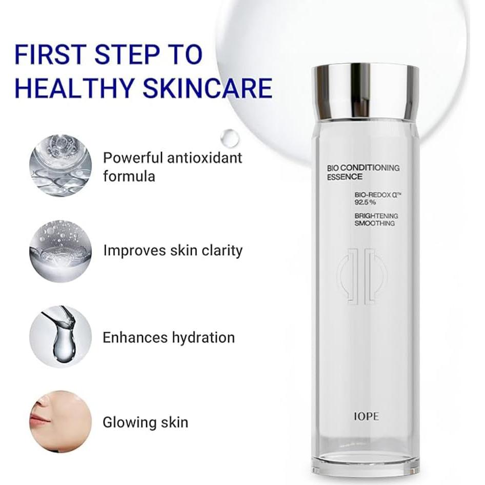 Esencia Bio-Condicionadora IOPE + Suero Iluminador Vitamina C