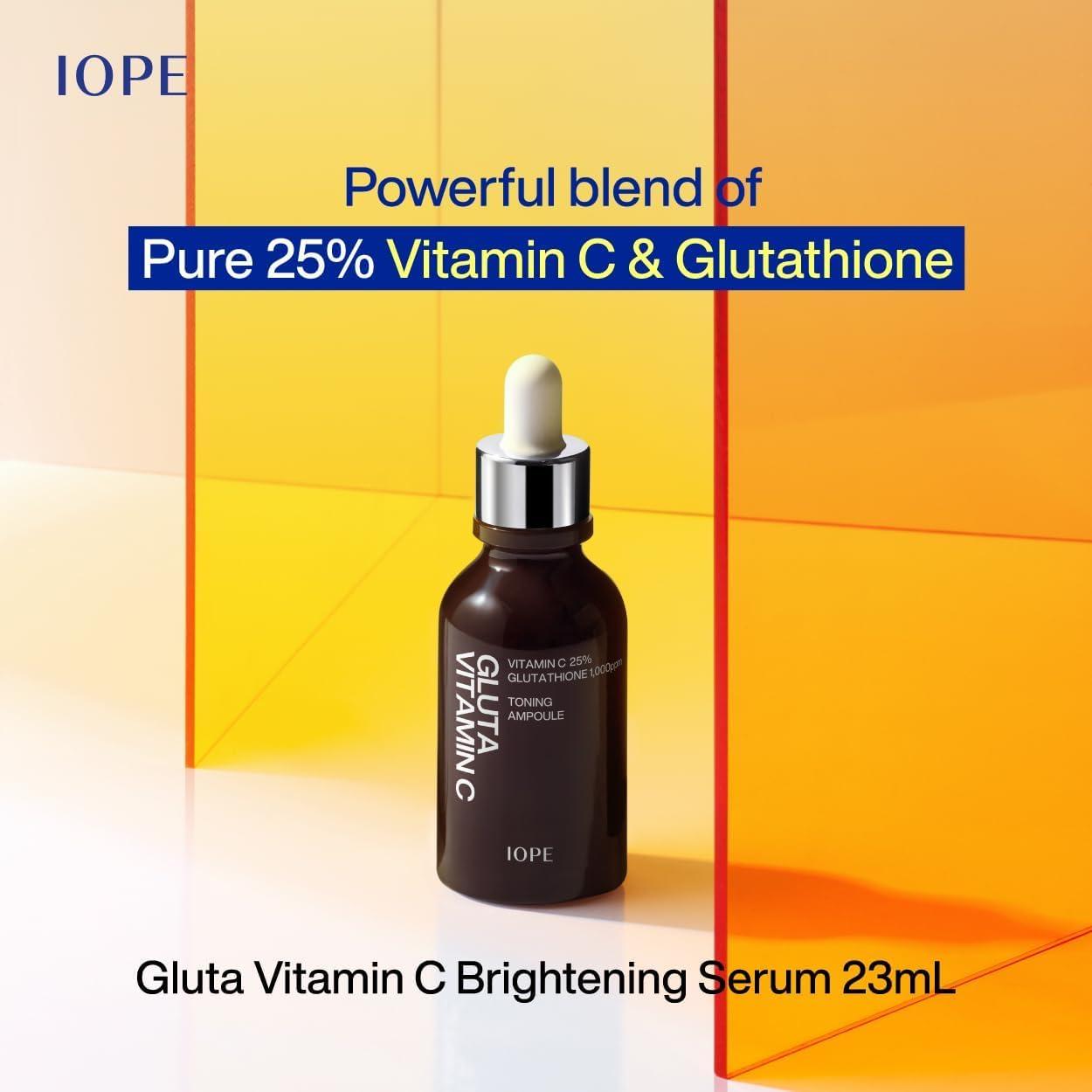Esencia Bio-Condicionadora IOPE + Suero Iluminador Vitamina C