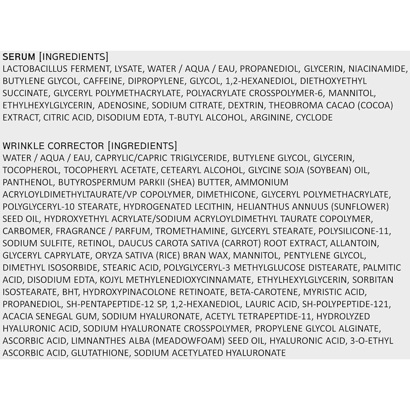 IOPE PDRN Suero de Cafeína y Retinol 0.1% Antiarrugas