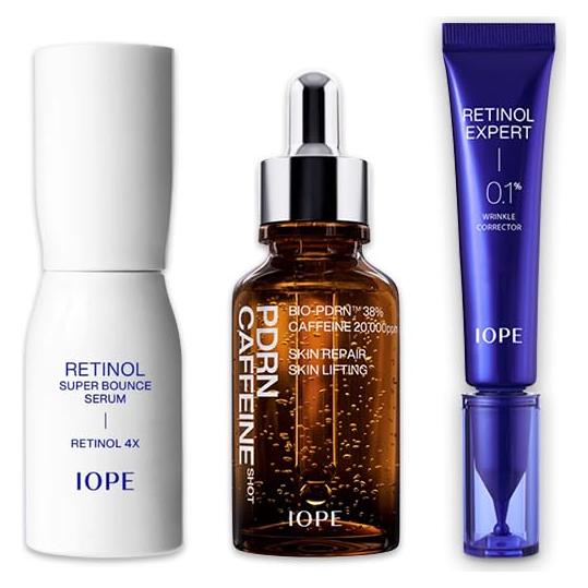 IOPE Suero Super Bounce Retinol 30 ml + Cafeína PDRN 0.1%