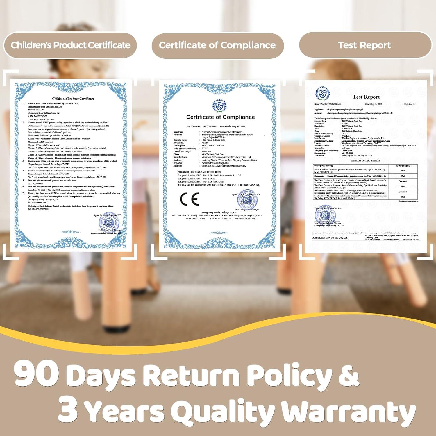 Conjunto de Mesa y 2 Sillas FUNLIO Ajustable para Niños - Gris