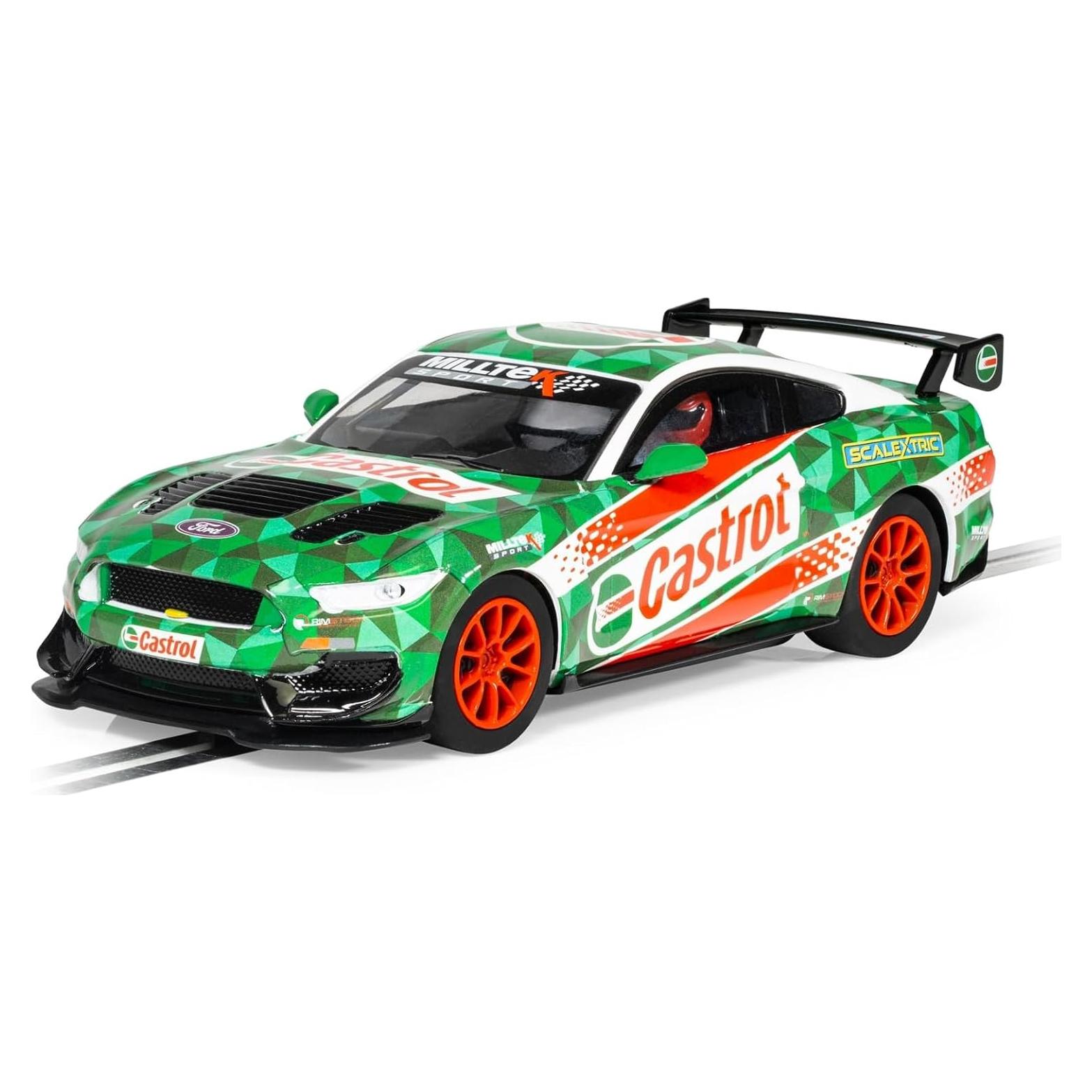 Scalextric Ford Mustang GT4 Castrol Drift 1:32 - C4327