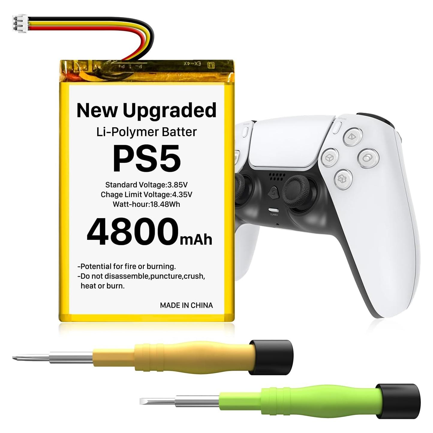 Batería Reemplazo SHENMZ PS5 4800mAh Li-ion DualSense