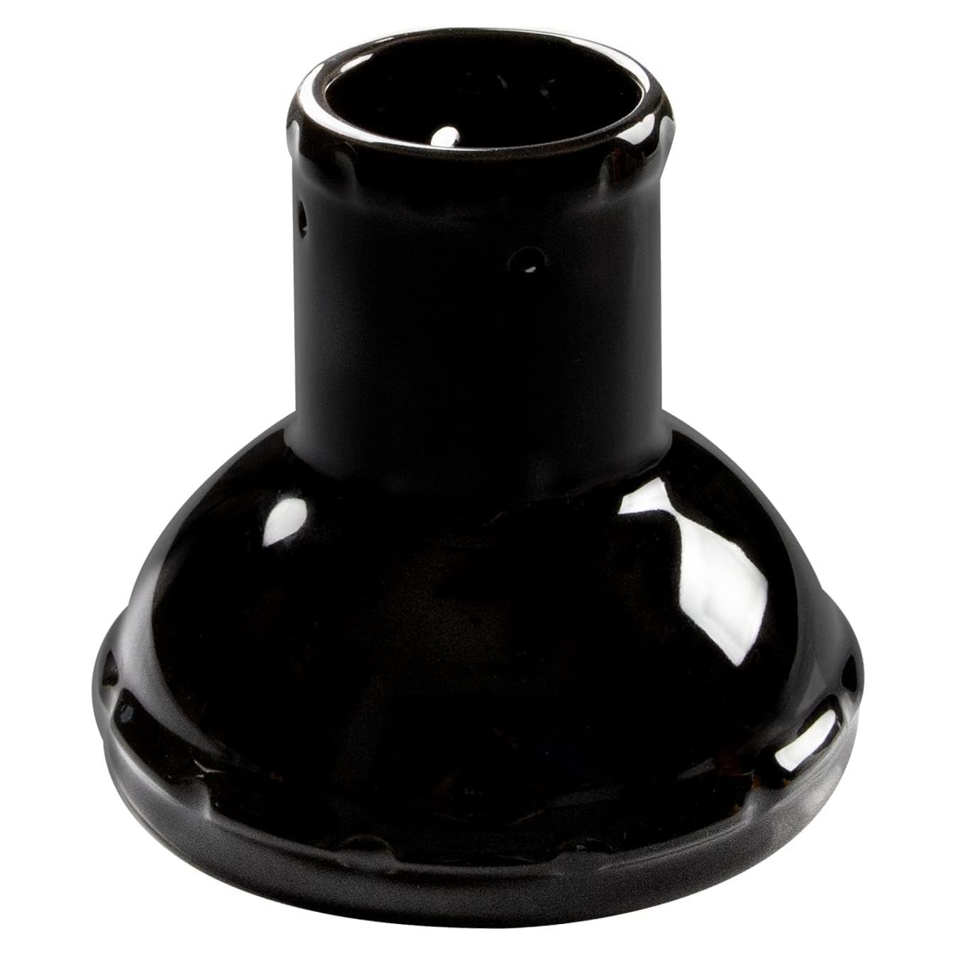 Soporte de Pollo Cerámica Negra KAMaster 11.43x12.7 cm BBQ