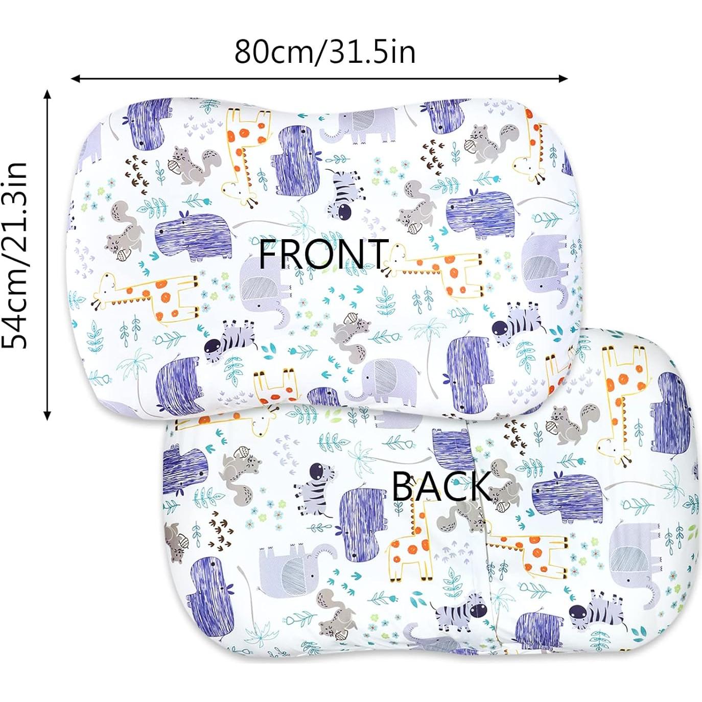 Funda de Lounger para Bebés Hooyax Algodón Muslín Animal