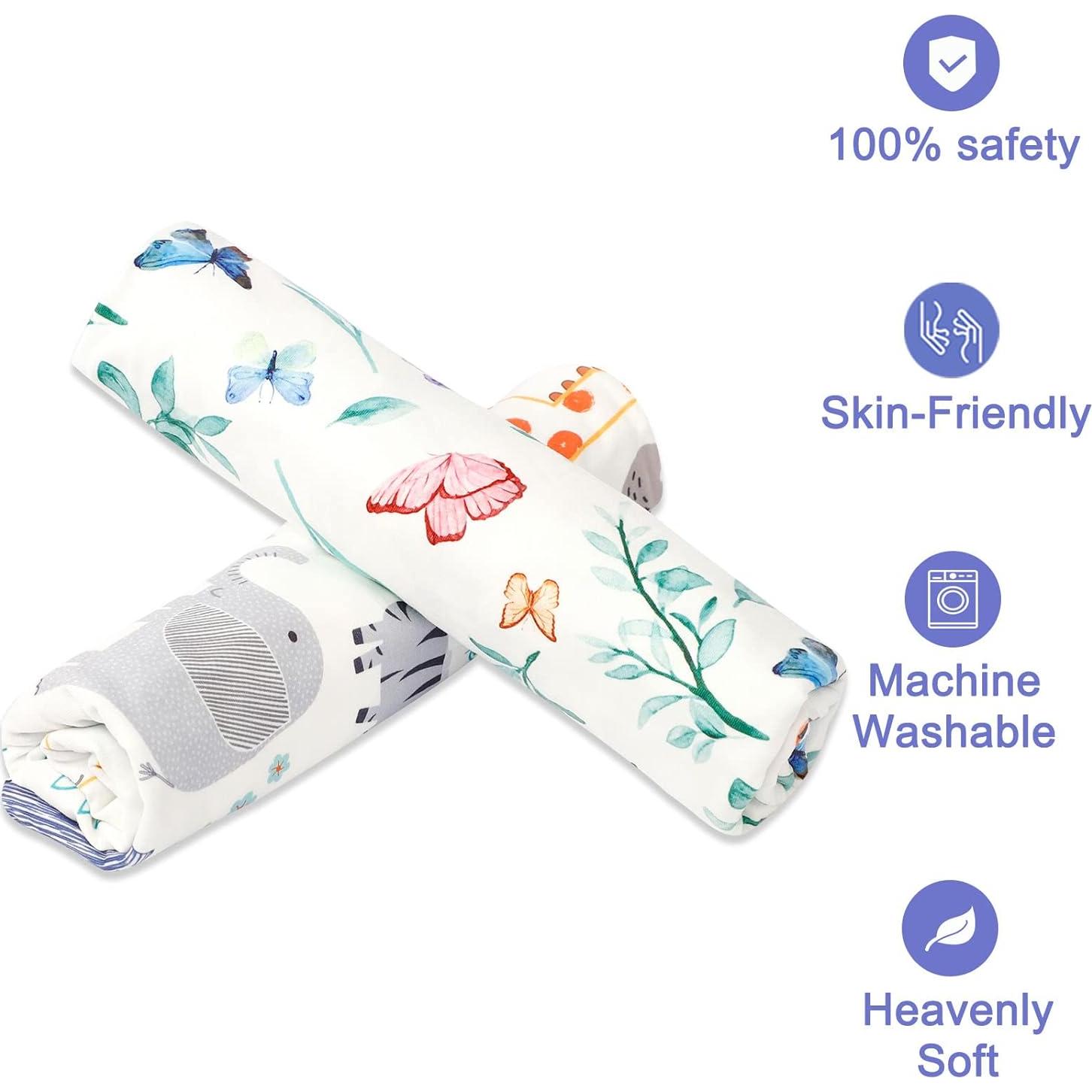 Funda de Lounger para Bebés Hooyax Algodón Muslín Animal