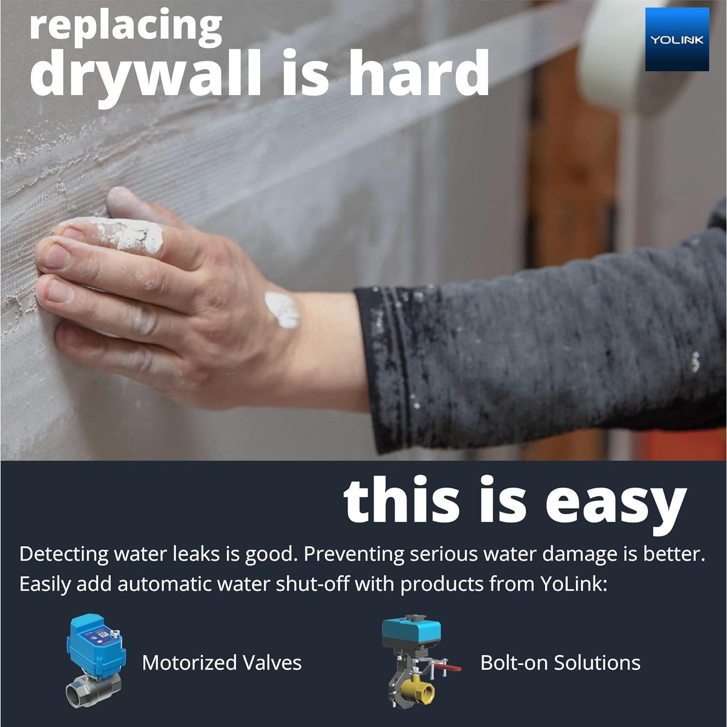 Sistema de Protección contra Fugas de Agua YoLink 1,27 cm