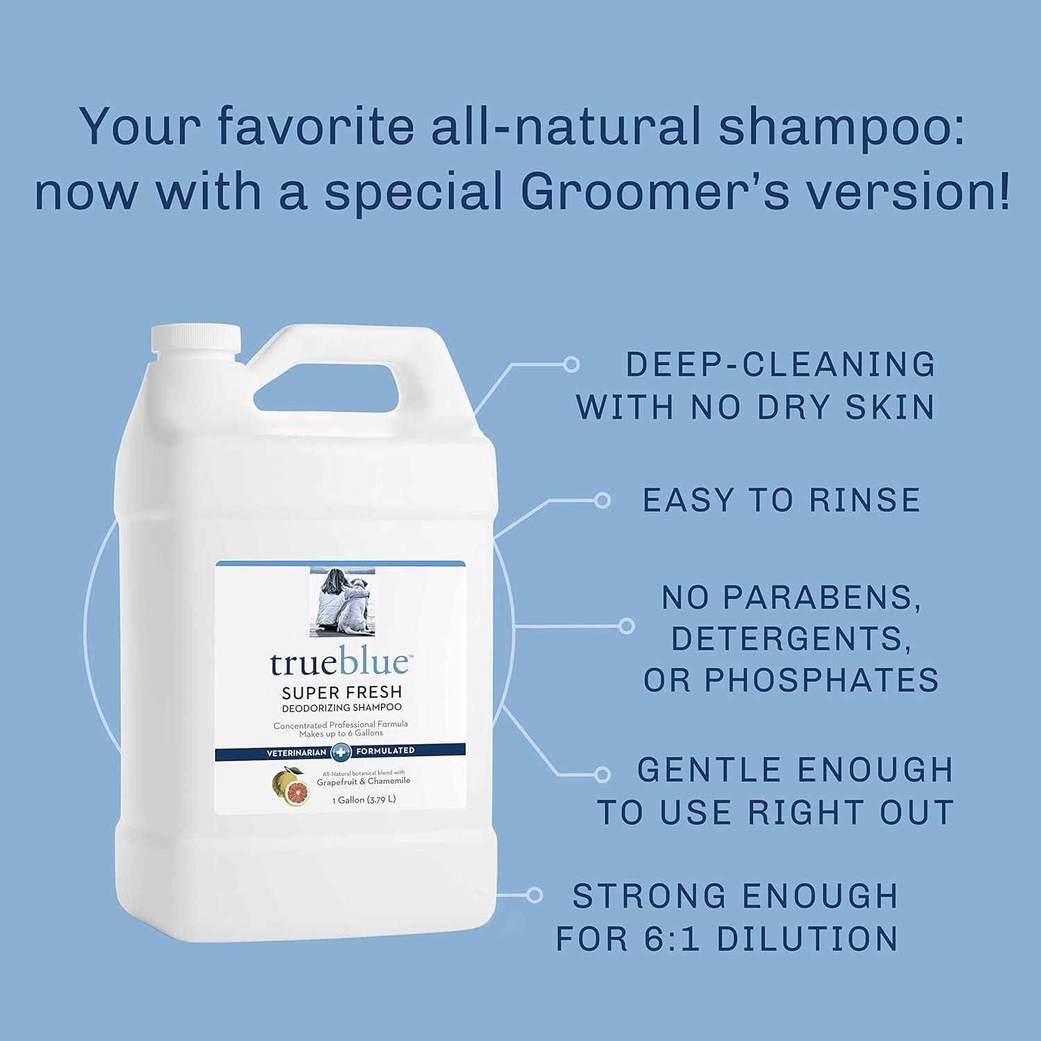 Champú Desodorante Concentrado TrueBlue Pomelo y Manzanilla 3.78L