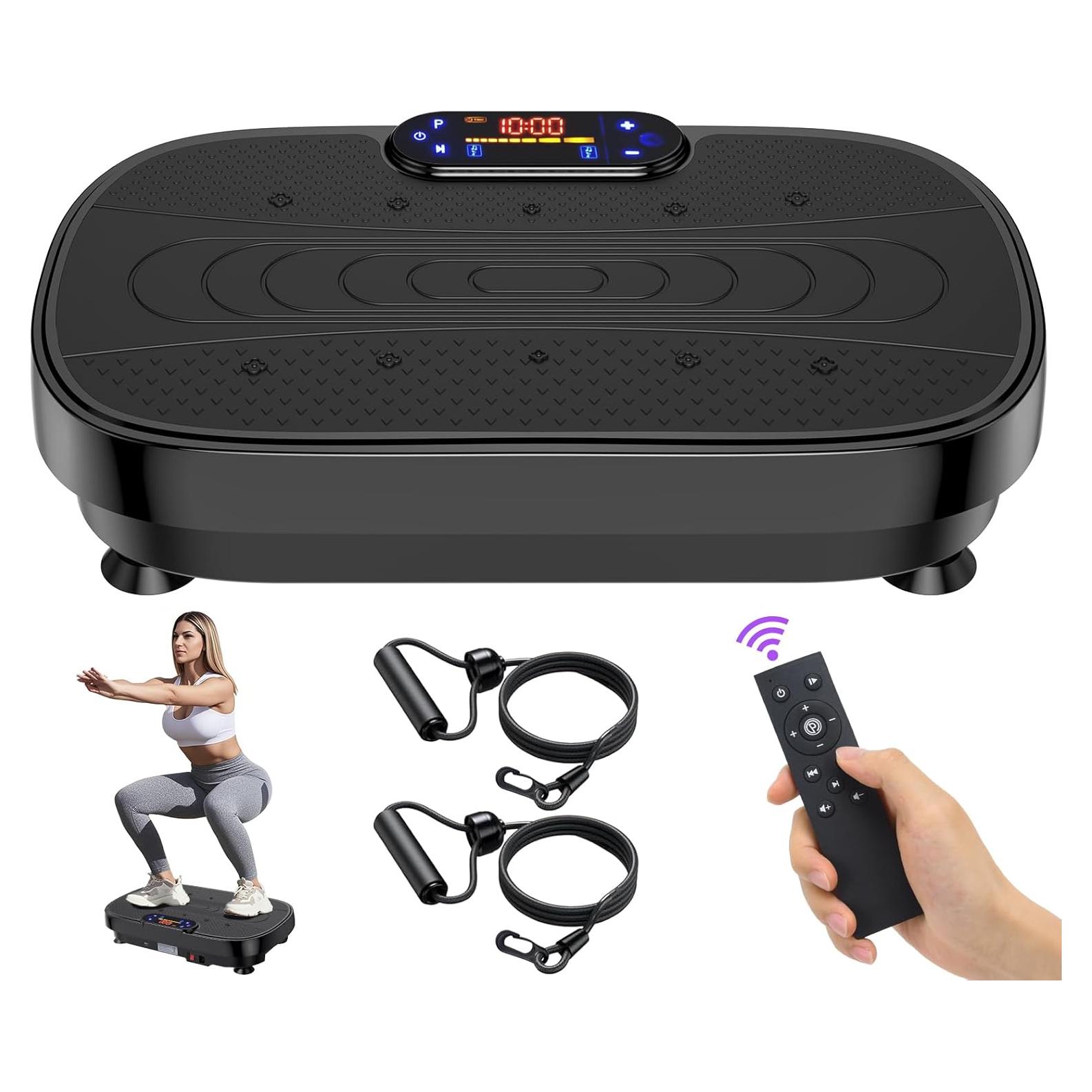 Placa de Vibración KEMLDIVS con Bluetooth y Pantalla Táctil