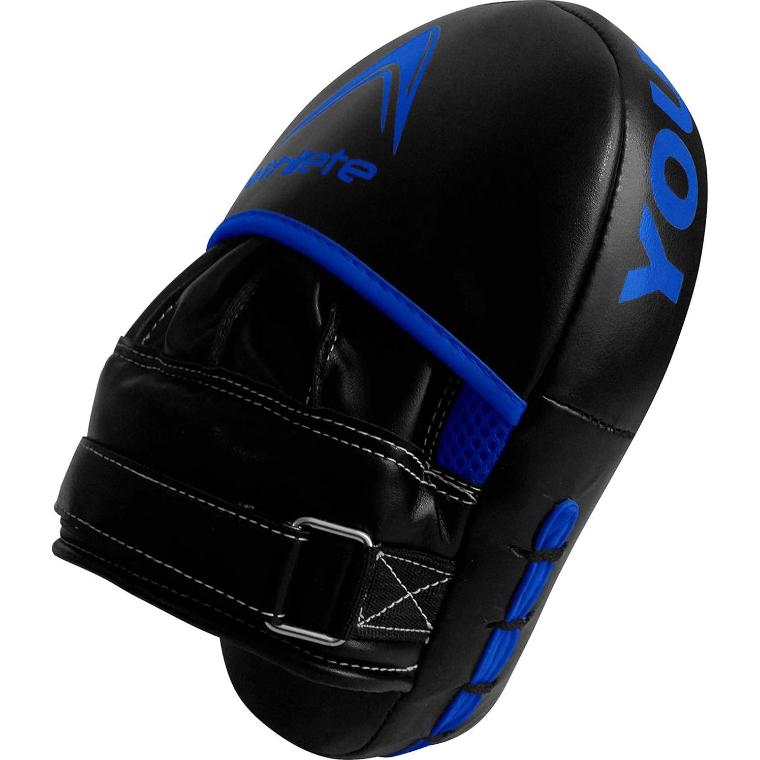 Mitones de Boxeo Athllete con Acolchado Espuma - Negro/Azul