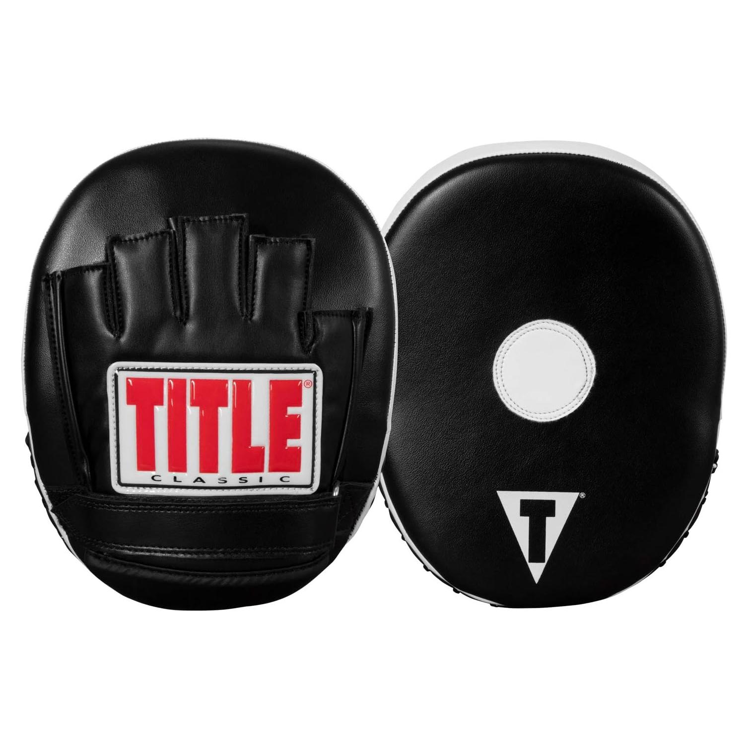Guantes de Golpeo Título Boxing Micro Mitts Negro 21.59x17.78cm