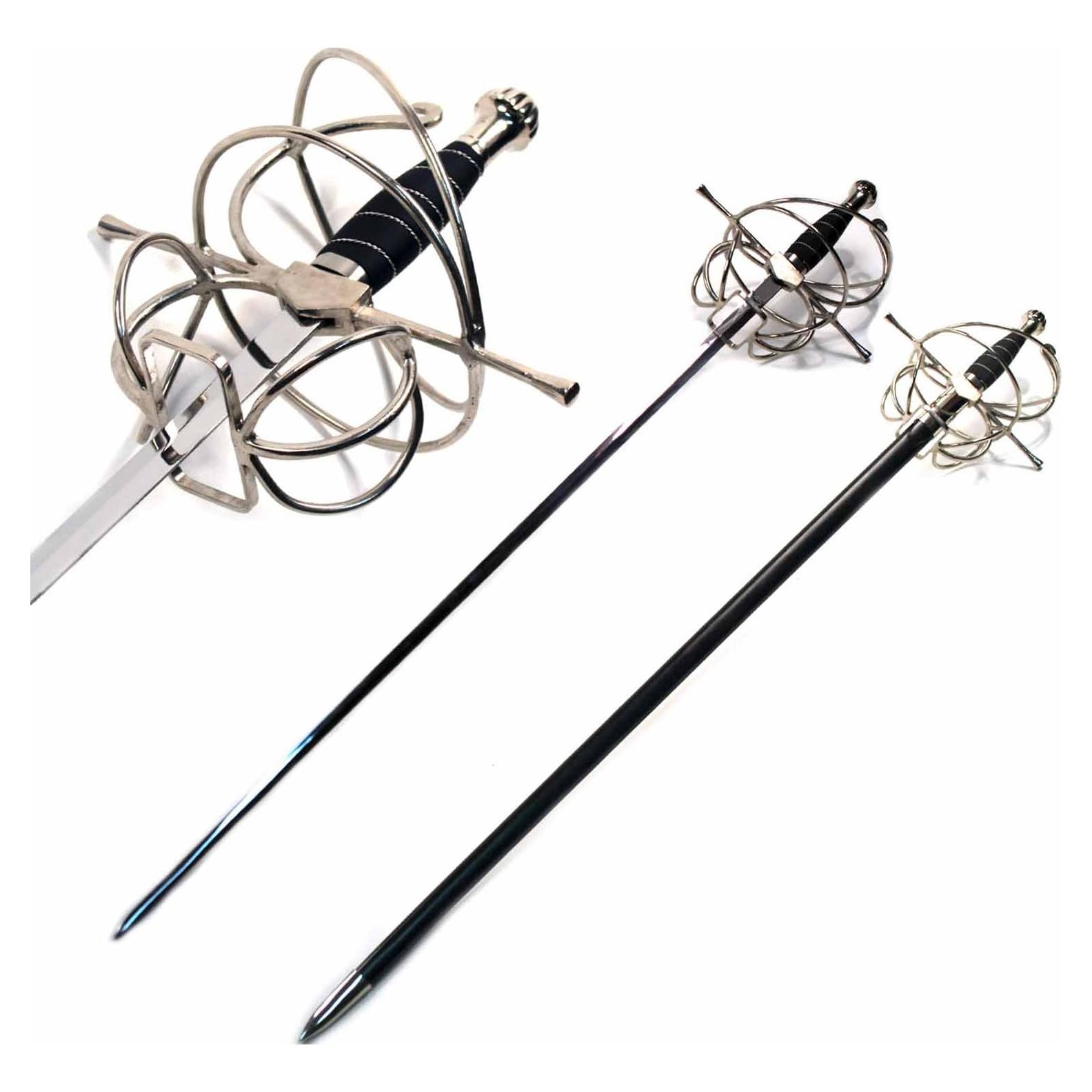 Espada Ropera Ace 117 cm Acero Inoxidable con Funda Dura