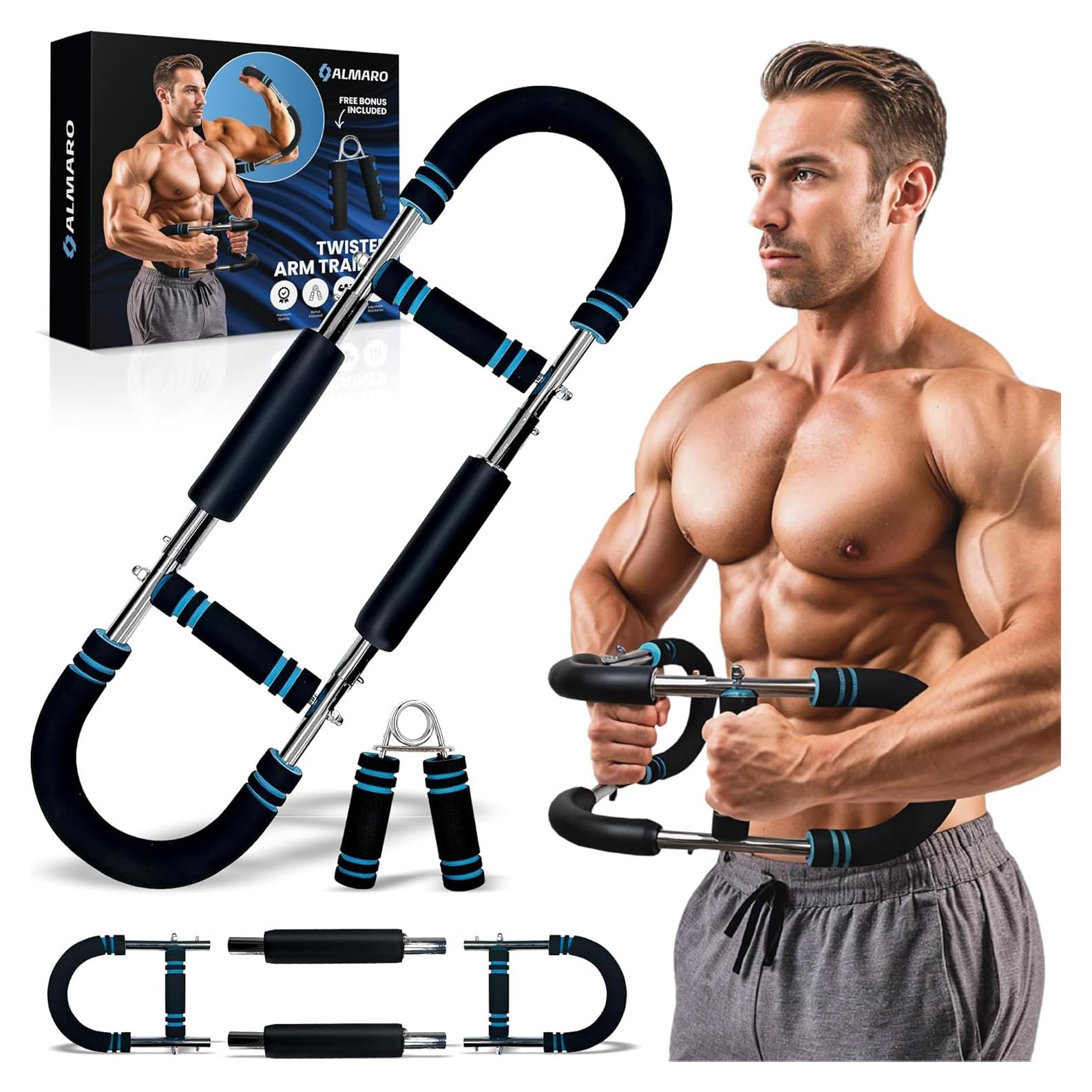 Entrenador de Brazo Twister Almaro 40-100lbs (18-45kg) Ajustable