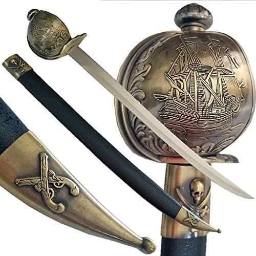 Espada Sable Pirata Ace Martial Arts 81 cm Acero Inoxidable