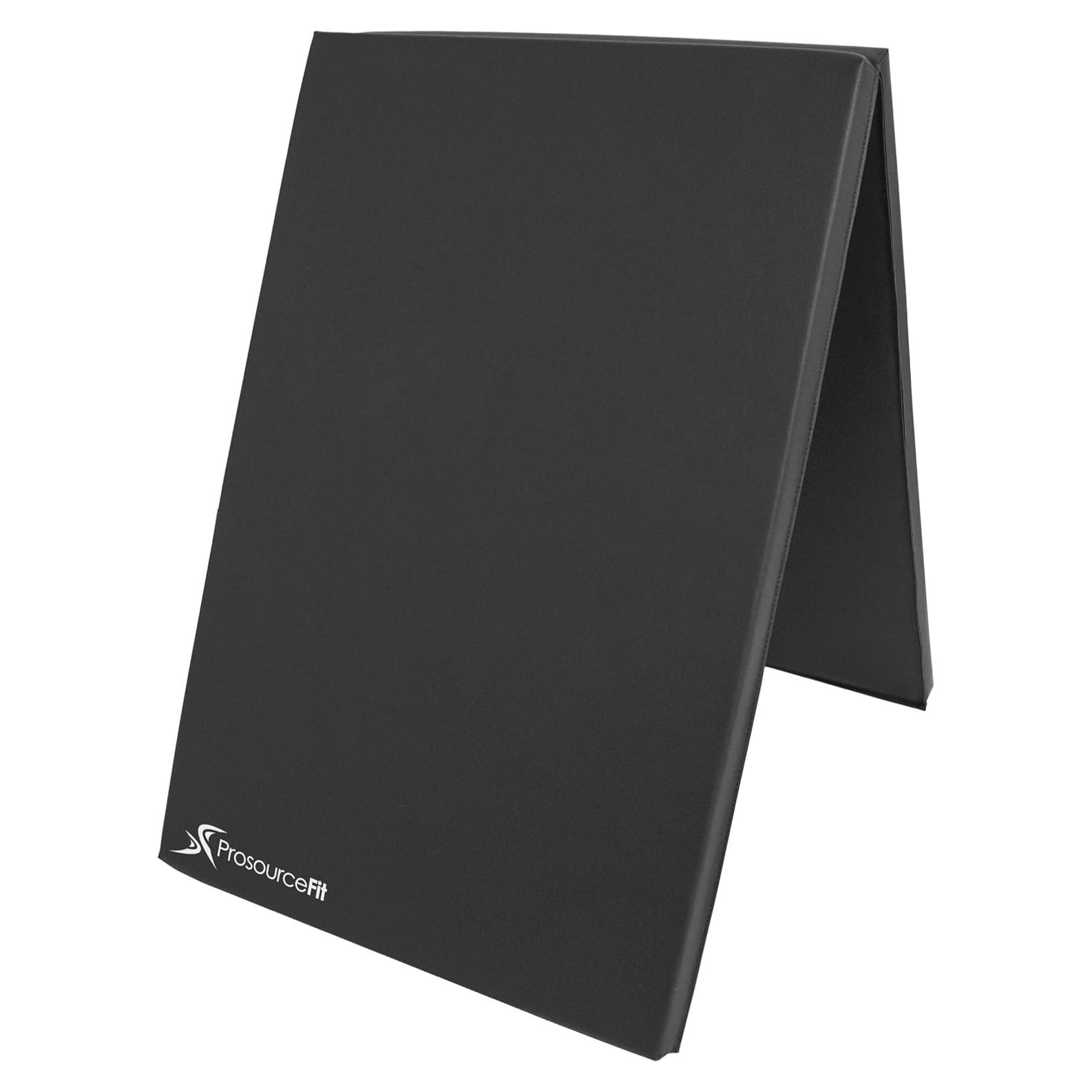 ProsourceFit Mat de Ejercicio Plegable Bi-Fold 91x63 cm Negro