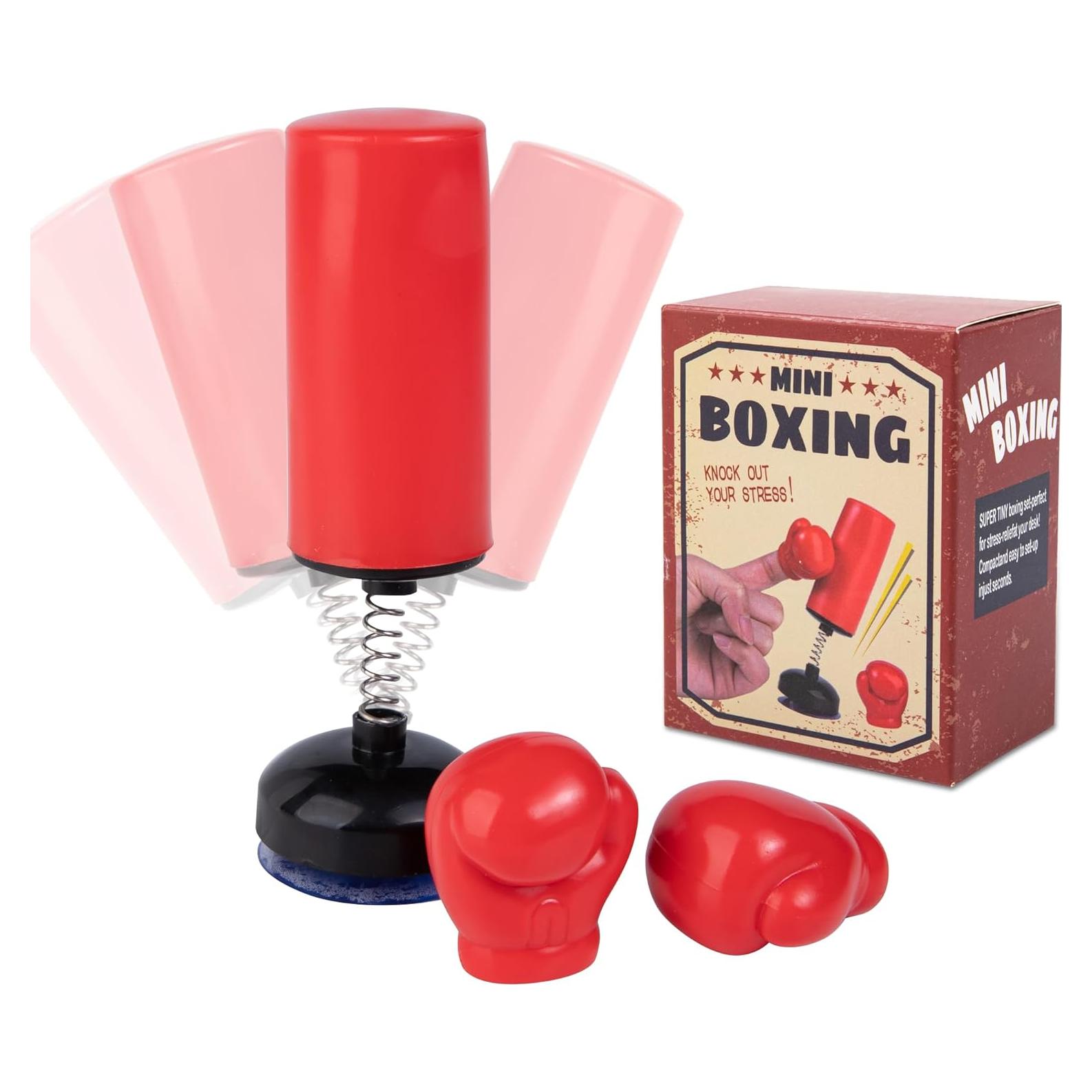 Juego de Bolsa de Boxeo Mini Mealivos con 2 Guantes - Alivio Estrés