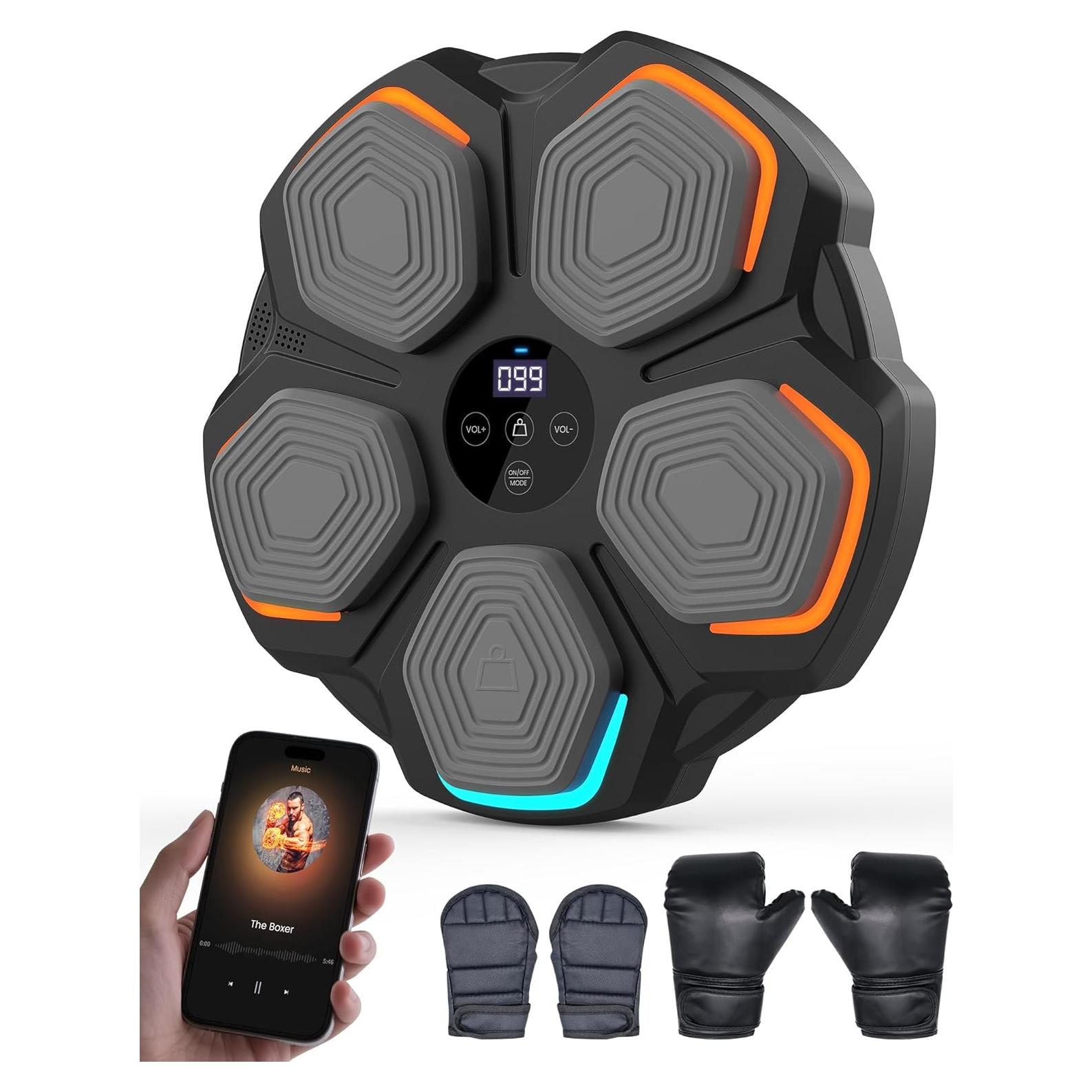 Máquina de Boxeo Musical Beslike - Entrenador Bluetooth 8 Velocidades