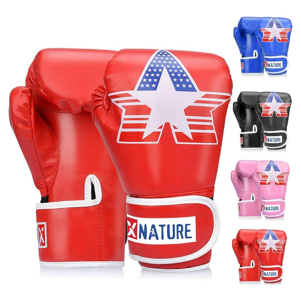 Guantes de Boxeo para Niños Xnature 4oz 6oz 8oz PU