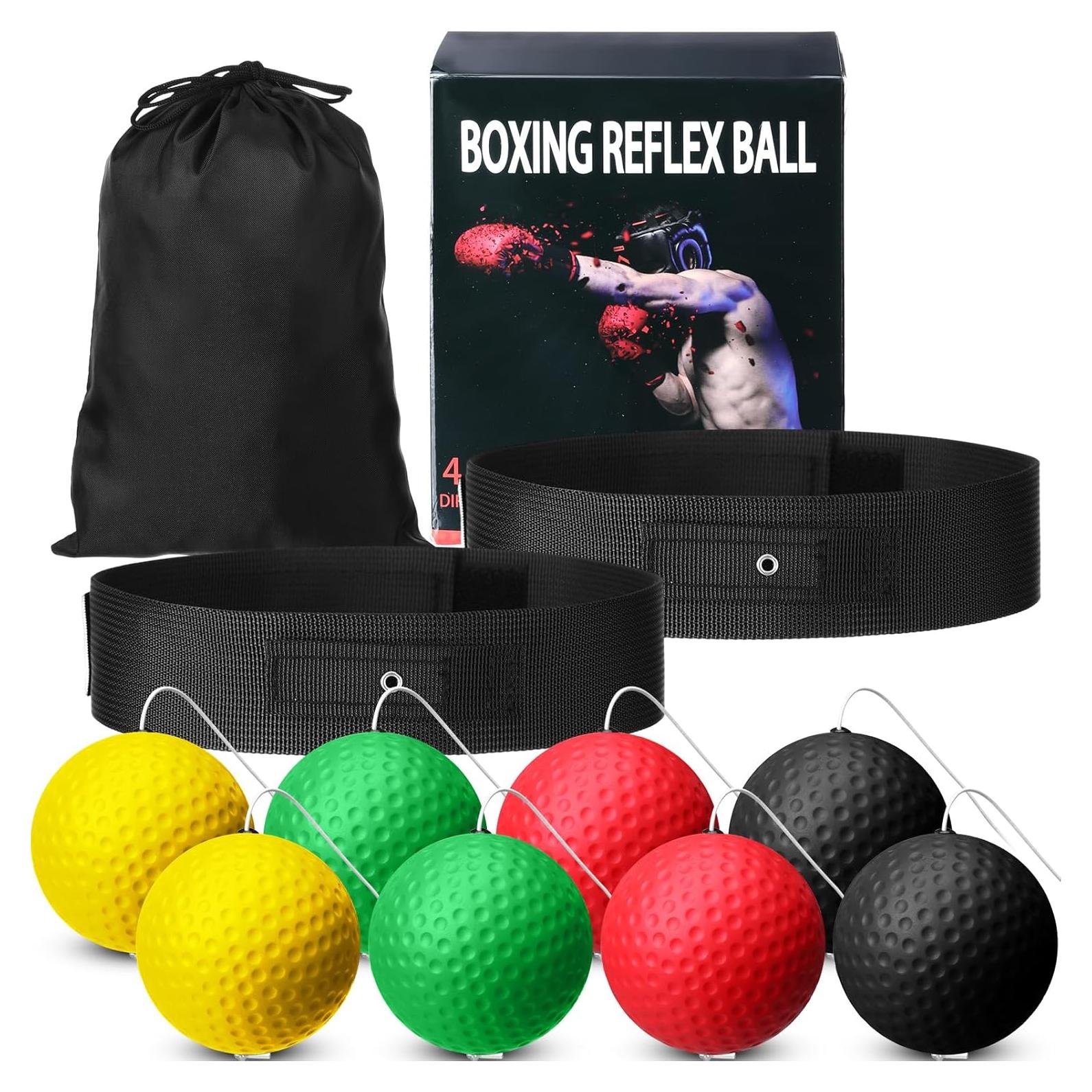 Conjunto de Entrenamiento de Boxeo Skylety 10 Pcs con Bolas