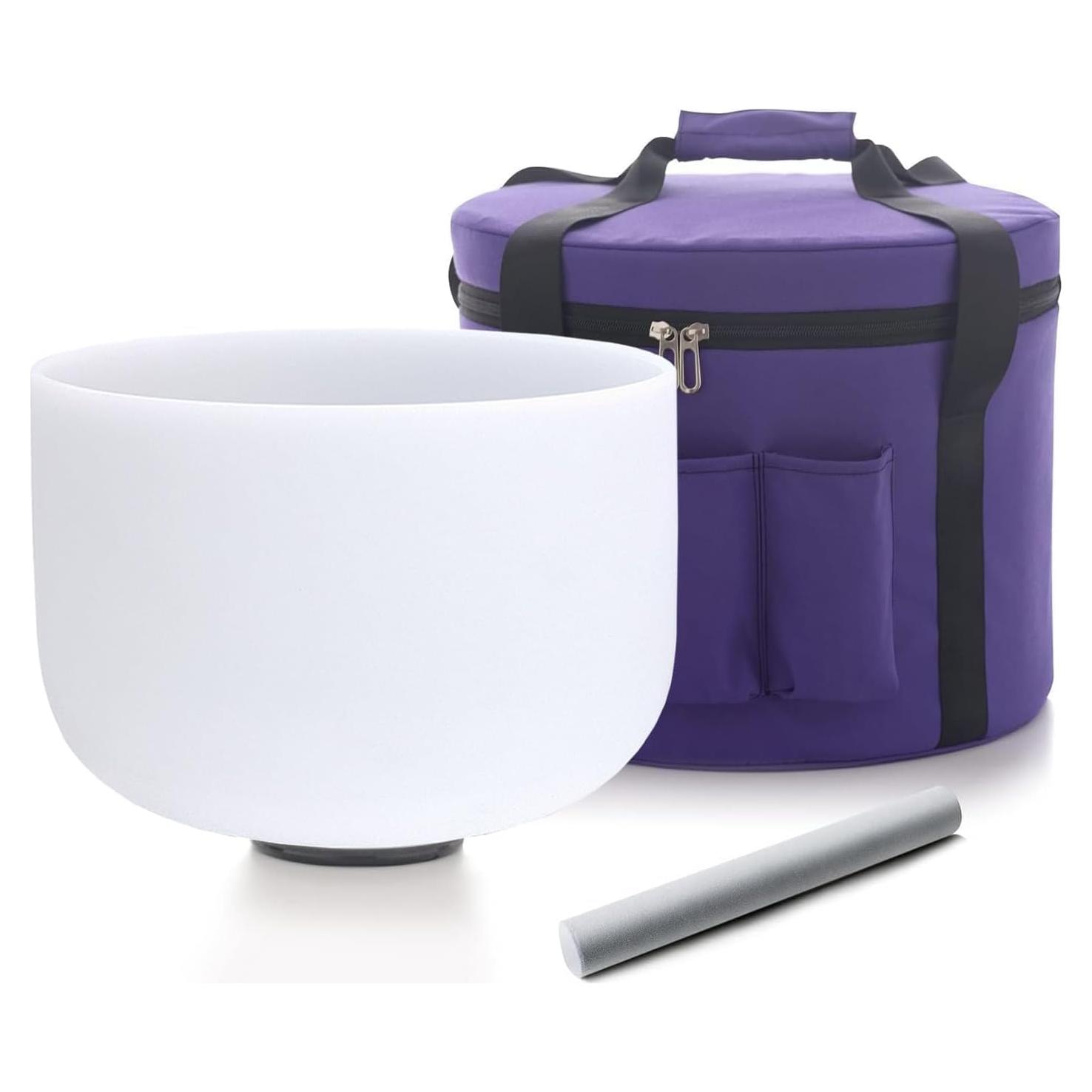 Tazón de Canto de Cristal Hye-eun 30.48 cm Nota D 432hz