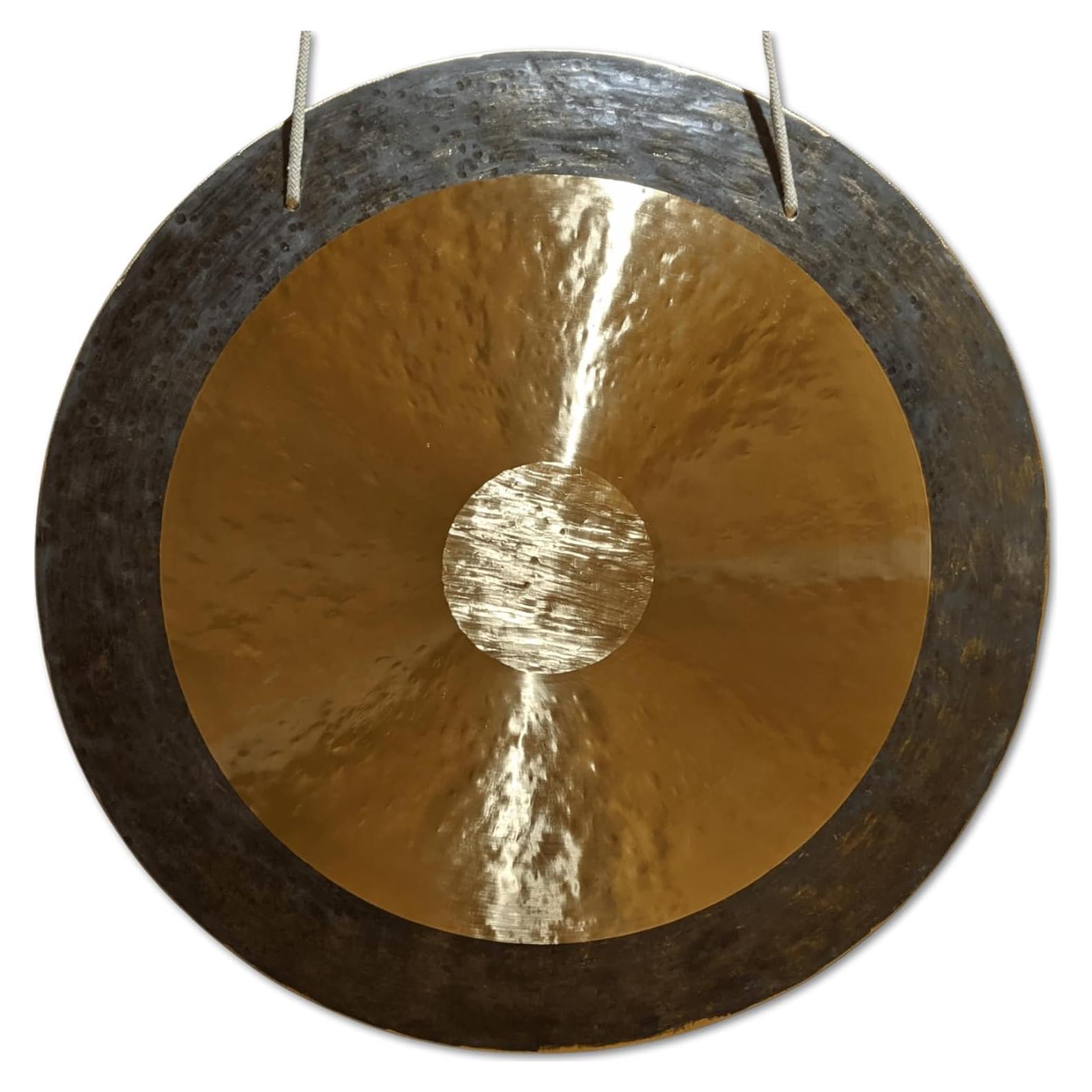 Gong de Bronce Chino Raven Sounds 55.88 cm para Meditación
