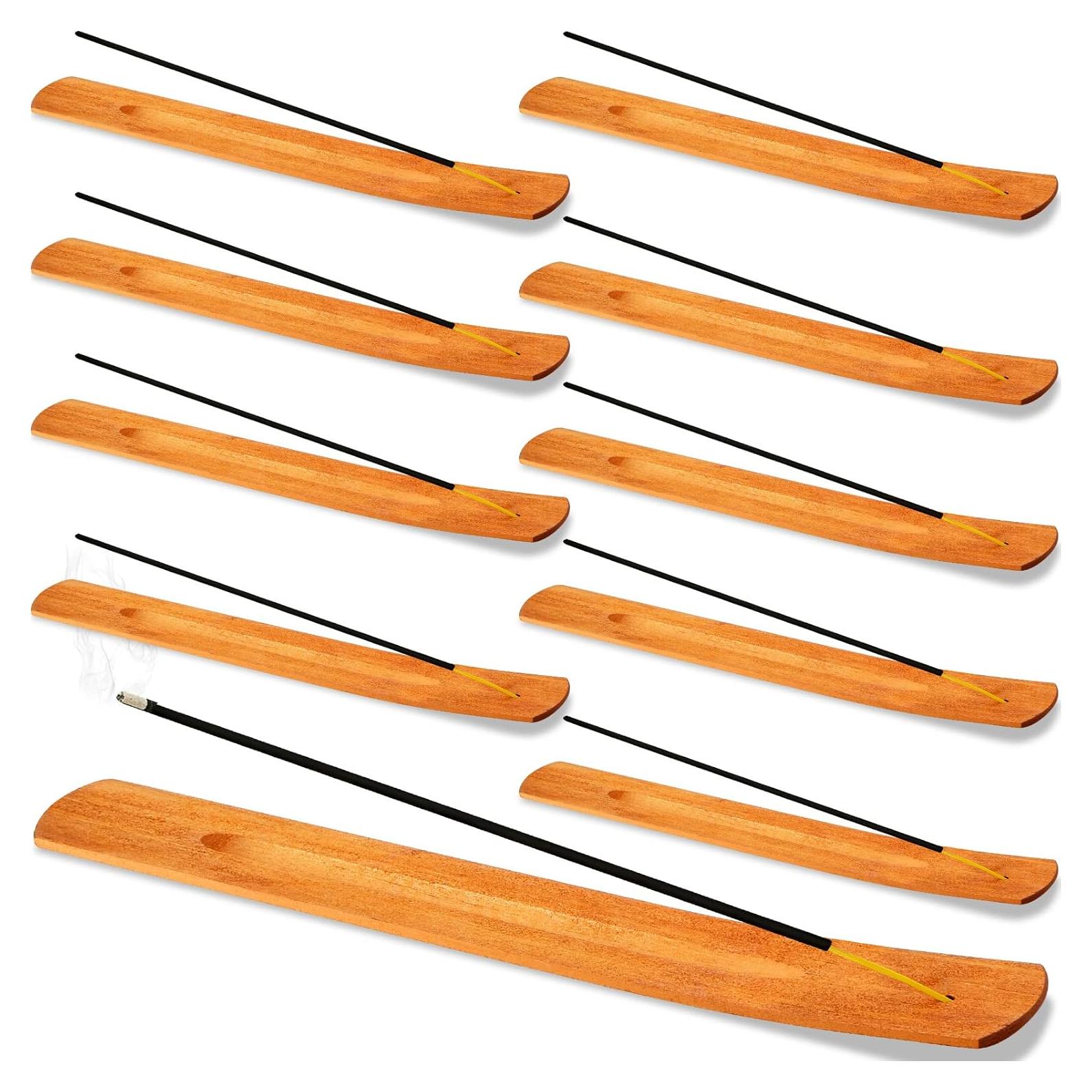 Soporte de Incienso de Madera Cunhill - 24 Piezas 24x3.4cm
