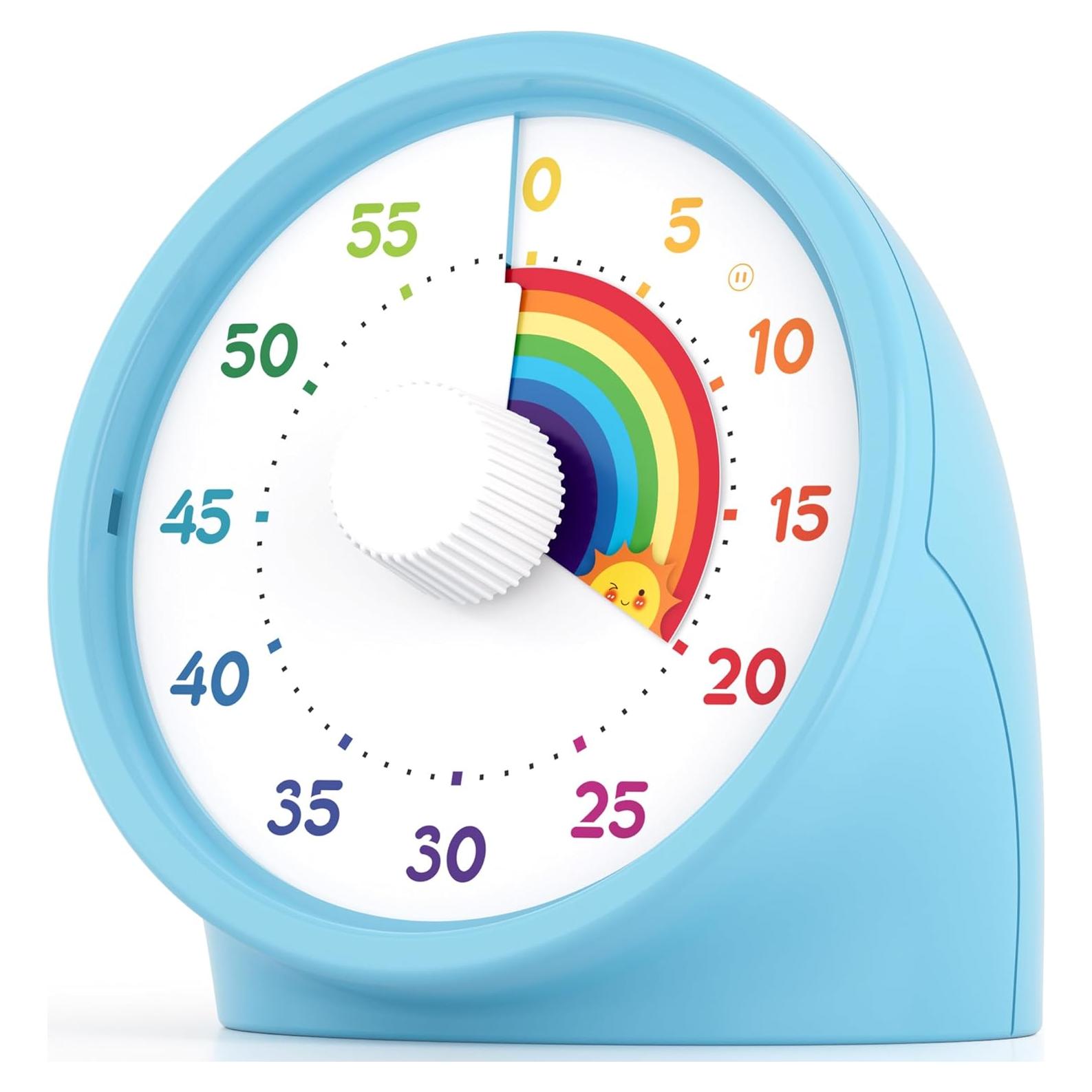 Temporizador Visual BellMan Azul Claro 60 Minutos Silencioso