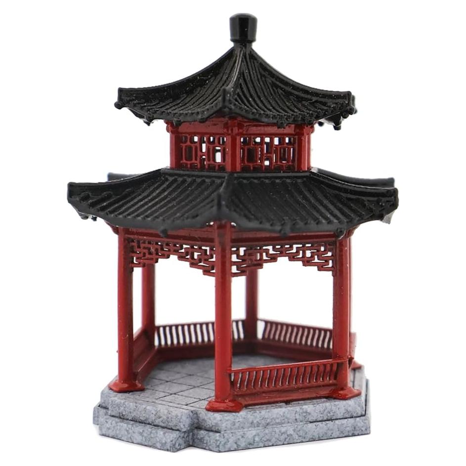 Mini Pagoda China KARESANSUI para Acuario y Jardín Zen