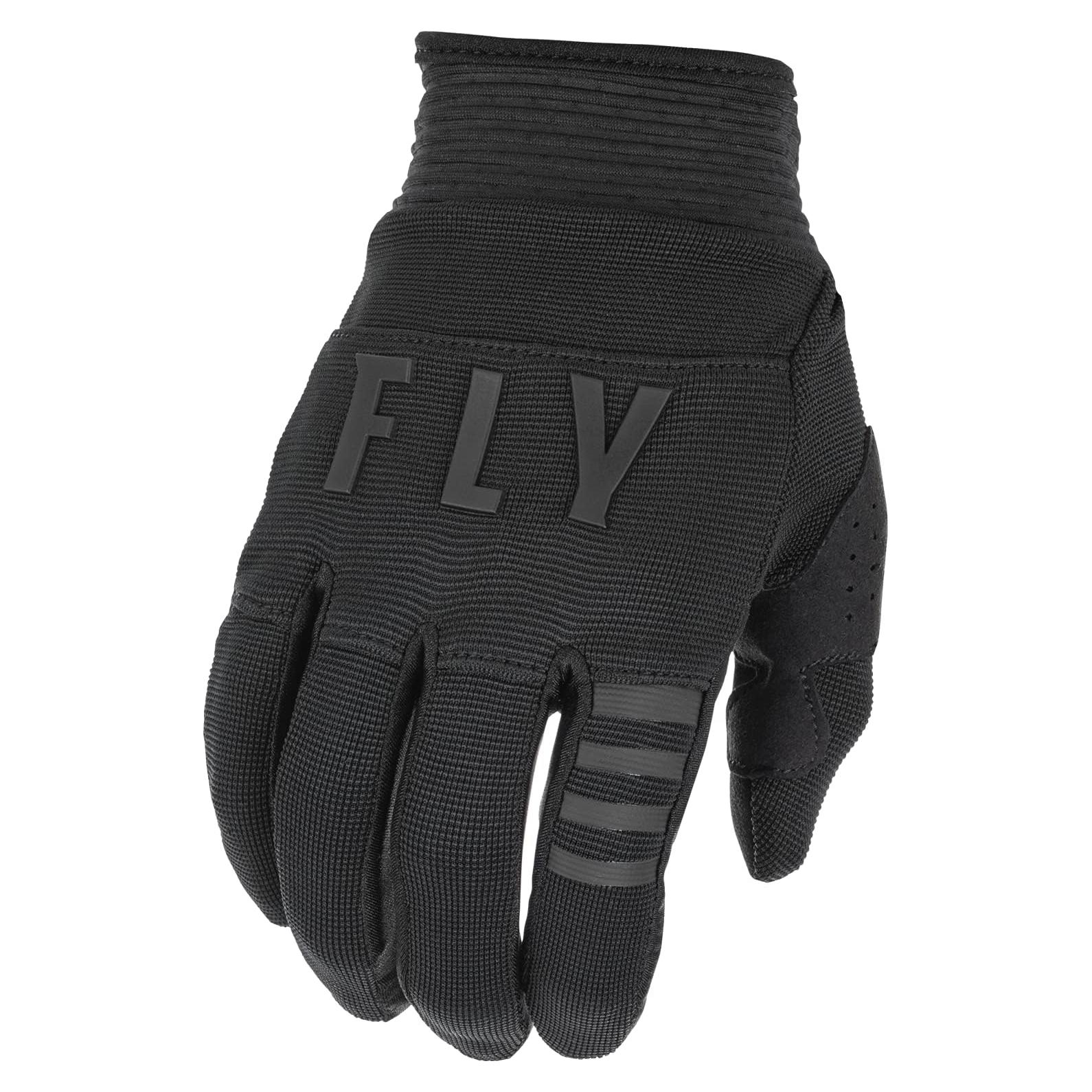 Guantes de Ciclismo Fly Racing F-16 Juvenil 3X-Pequeño Negro