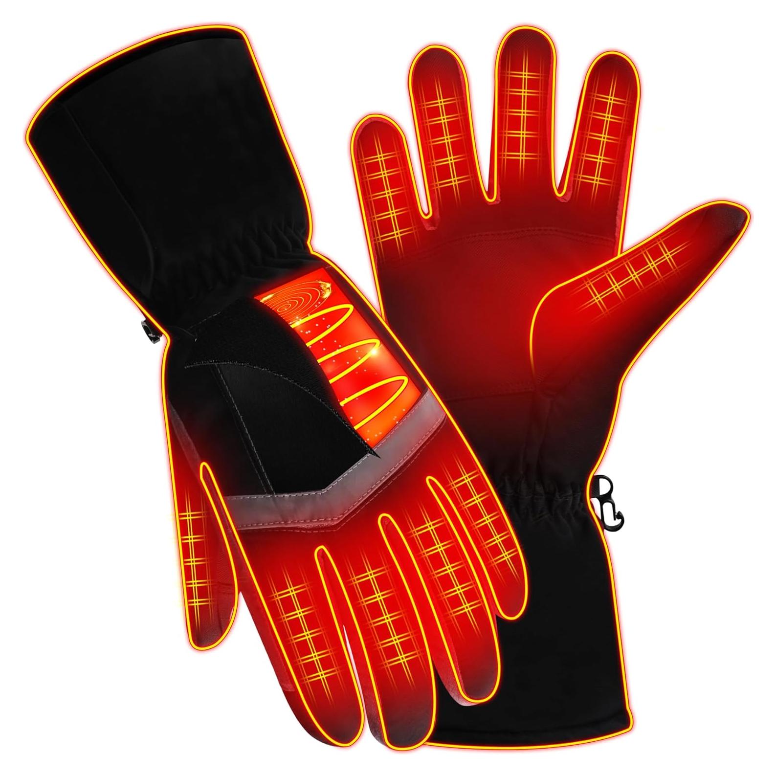 Guantes Calentados Rabbitroom USB Impermeables Talla M