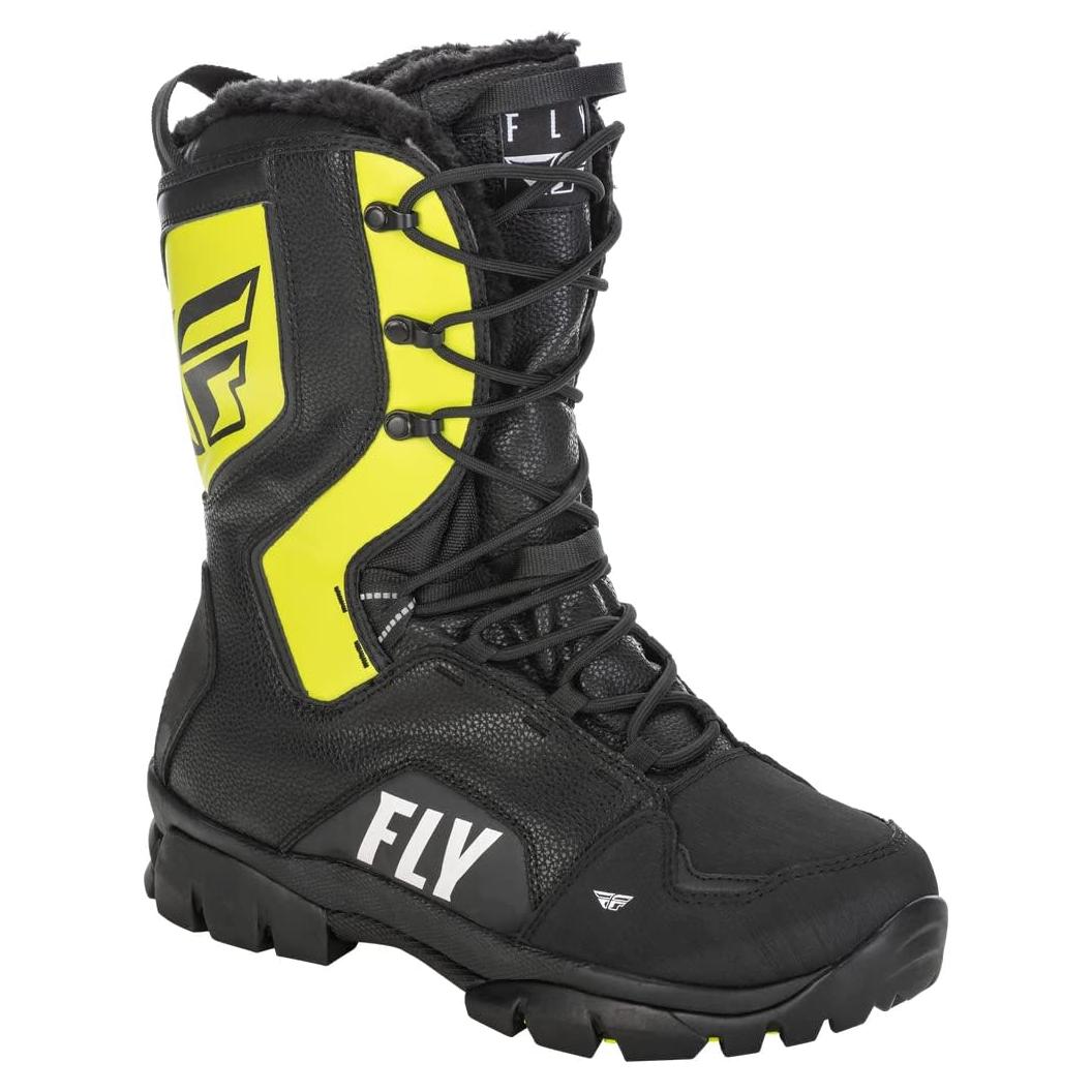 Botas de Nieve Fly Racing Marker 6 Negro/Gris Impermeables