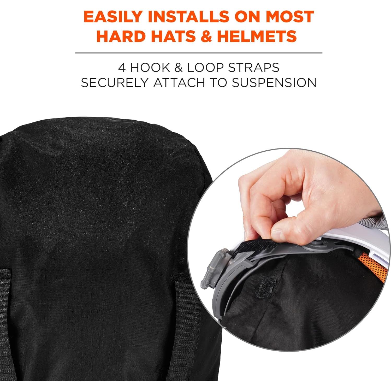 Forro de Casco de Invierno Ergodyne N-Ferno 6840 Negro