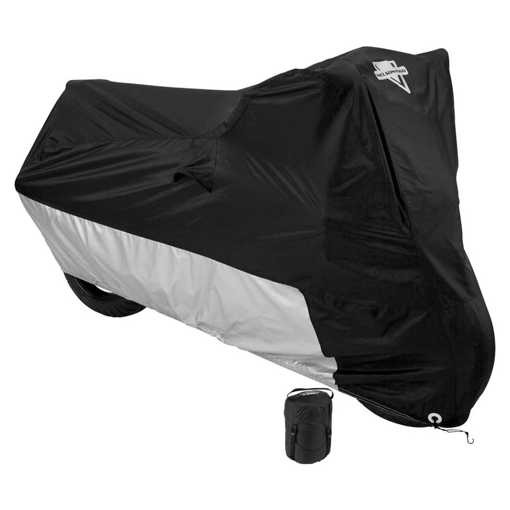 Cubierta Deluxe para Motocicleta Nelson-Rigg Grande Negra