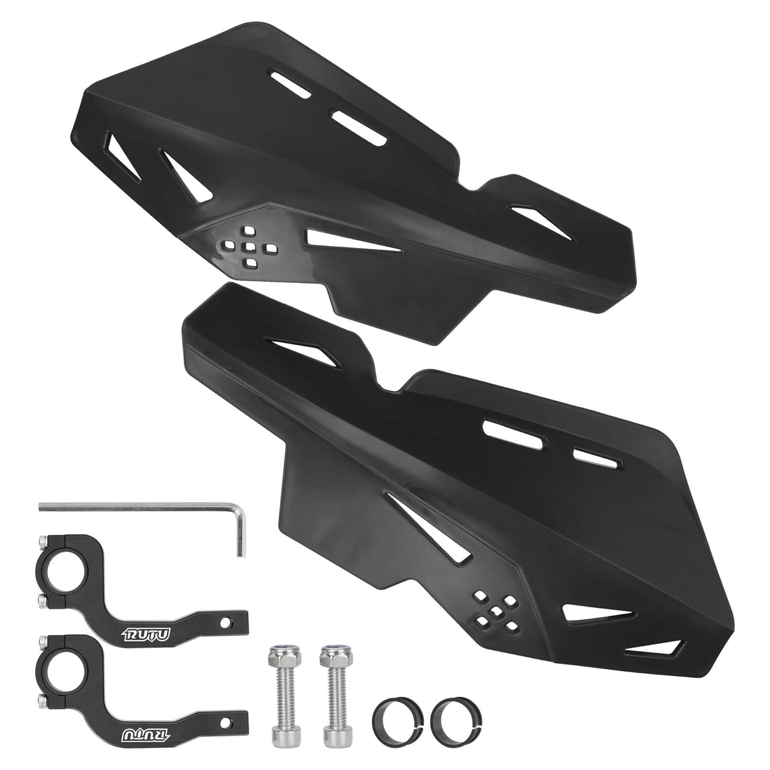 Protecciones de Manos WATODAY para ATV y Motocicletas - Negro