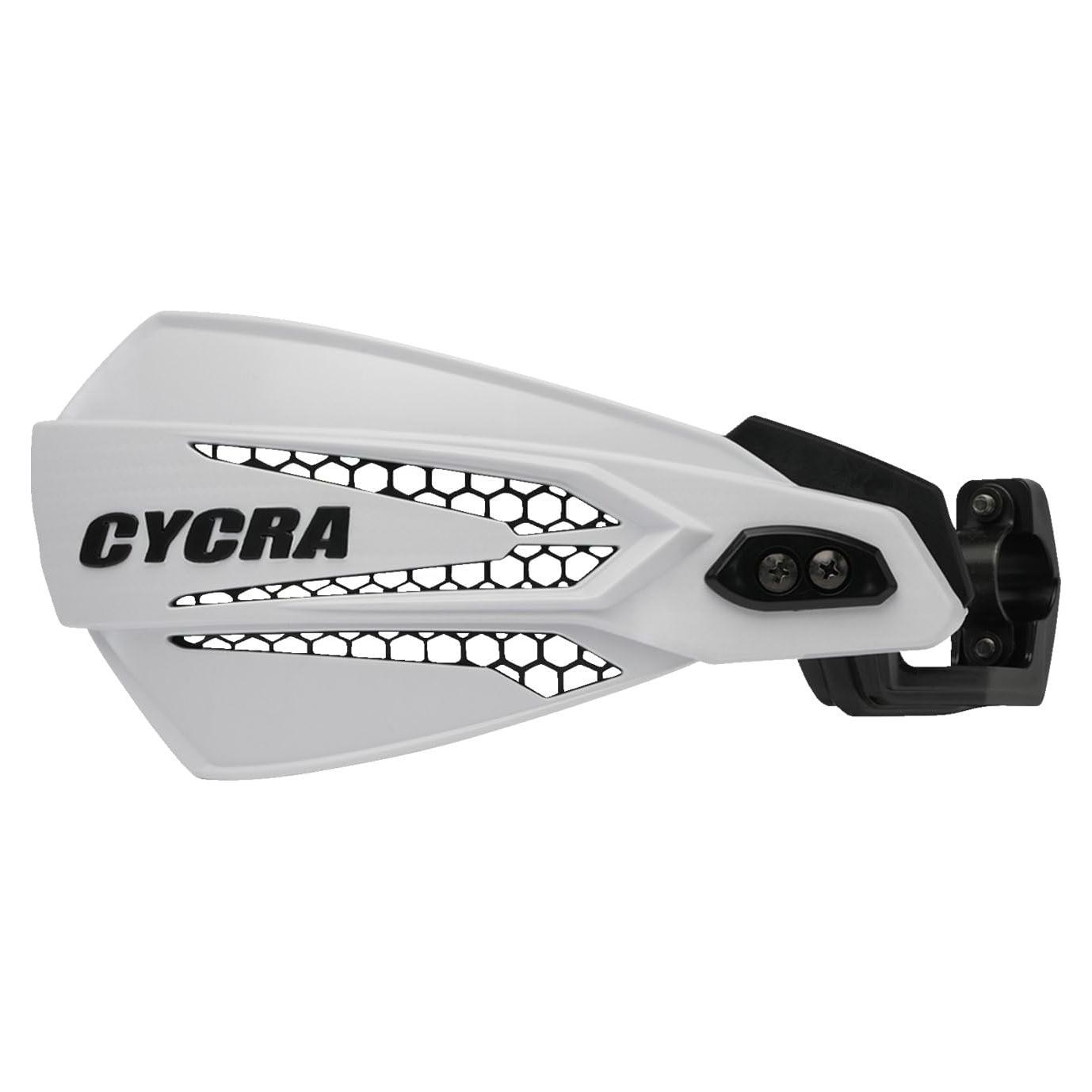 Escudos de Mano Cycra MX Race Blancos - Instalación Fácil