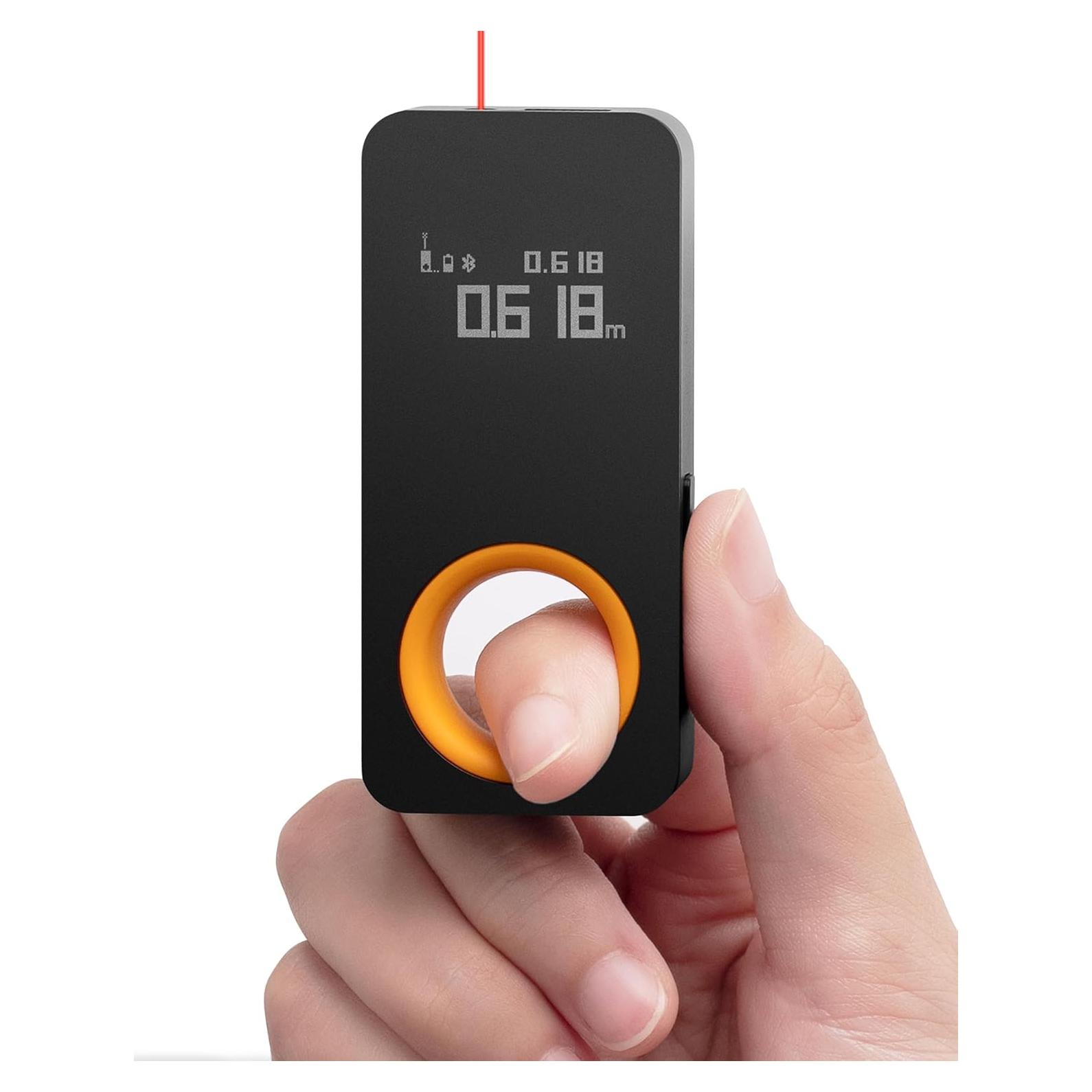 HOTO Medidor Láser 29.87m Pantalla OLED Bluetooth