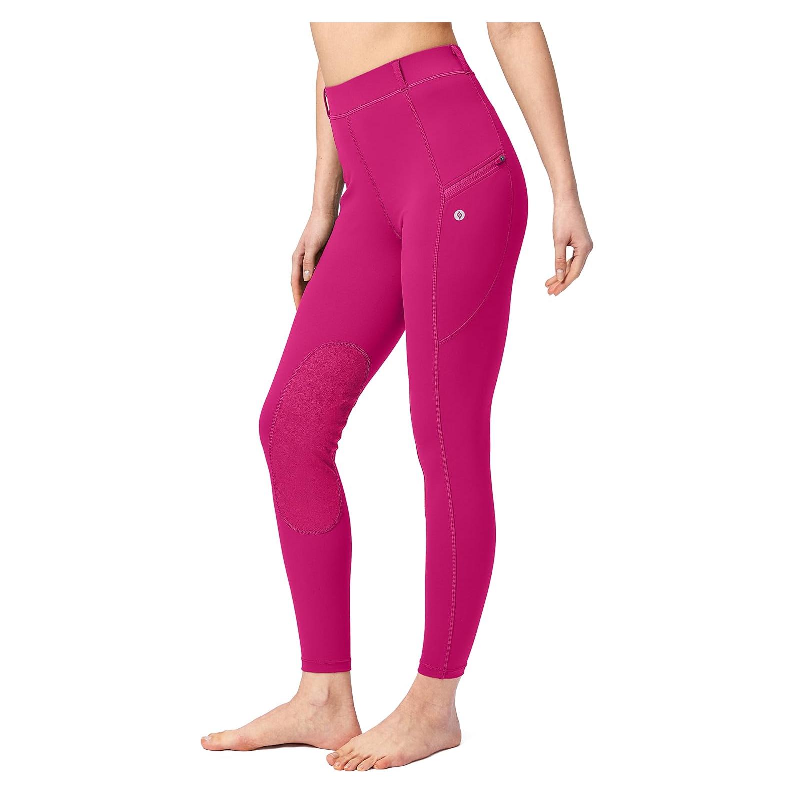 Pantalones de Montar SANTINY para Mujeres Rosa con Bolsillos
