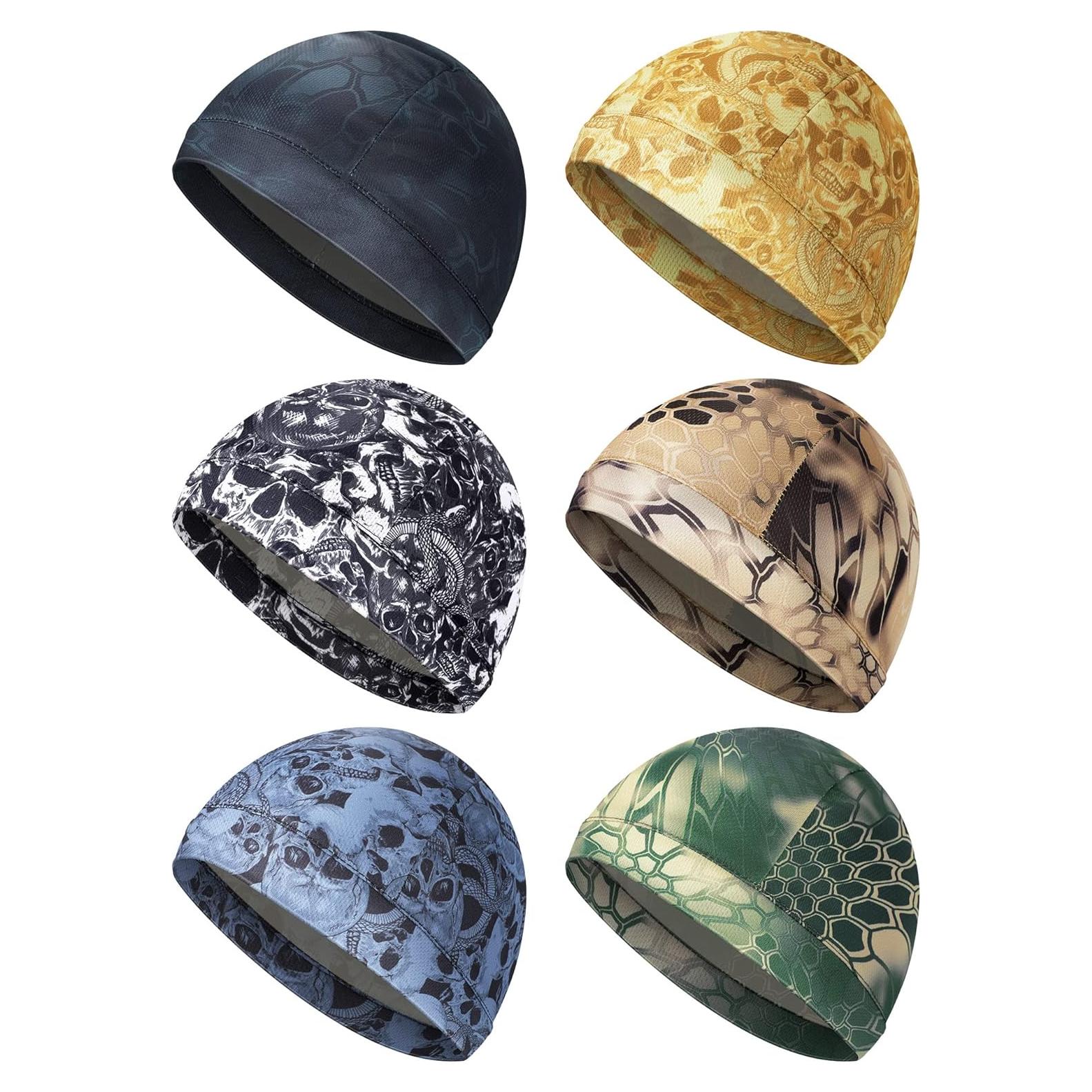 Forros de Casco SATINIOR 6 Pcs Absorbentes de Sudor