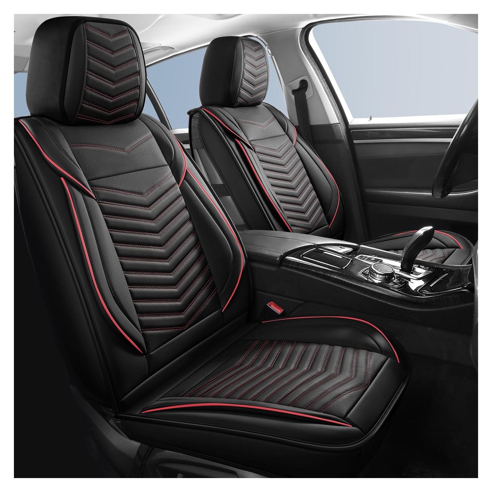 Fundas de Asiento de Coche HChengkikz Neopreno Impermeables 2 PCS