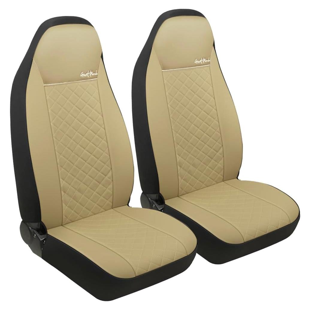 Fundas de Asiento Delantero GIANT PANDA Beige Universales