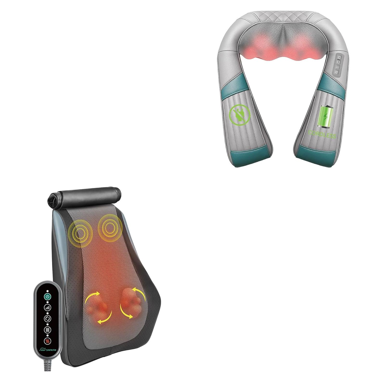 Masajeador de Espalda y Cuello - Paquete Relax