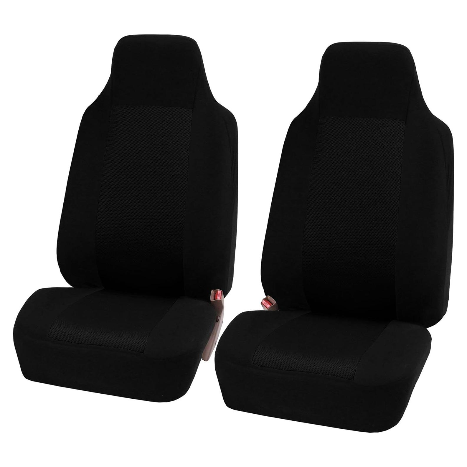 Fundas de Asiento de Coche FH Group Negro Ajuste Universal