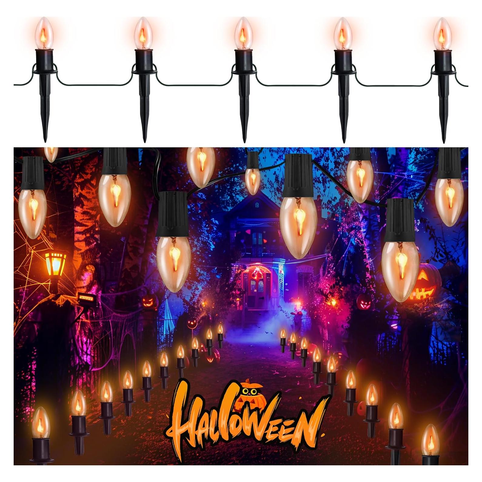 Luces de Cuerda de Llama Parpadeante C9 Beauty World 7.37m