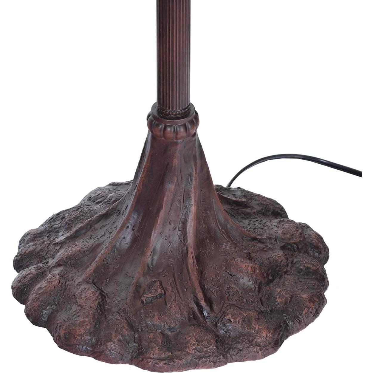 Lámpara de Pie BIEYE Cuervo en Rama 165 cm Vidrio Tiffany