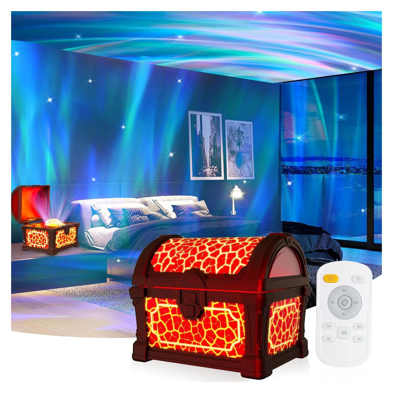 Luz Nocturna Proyector de Galaxia PearlyCats 12.7cm 8 Colores