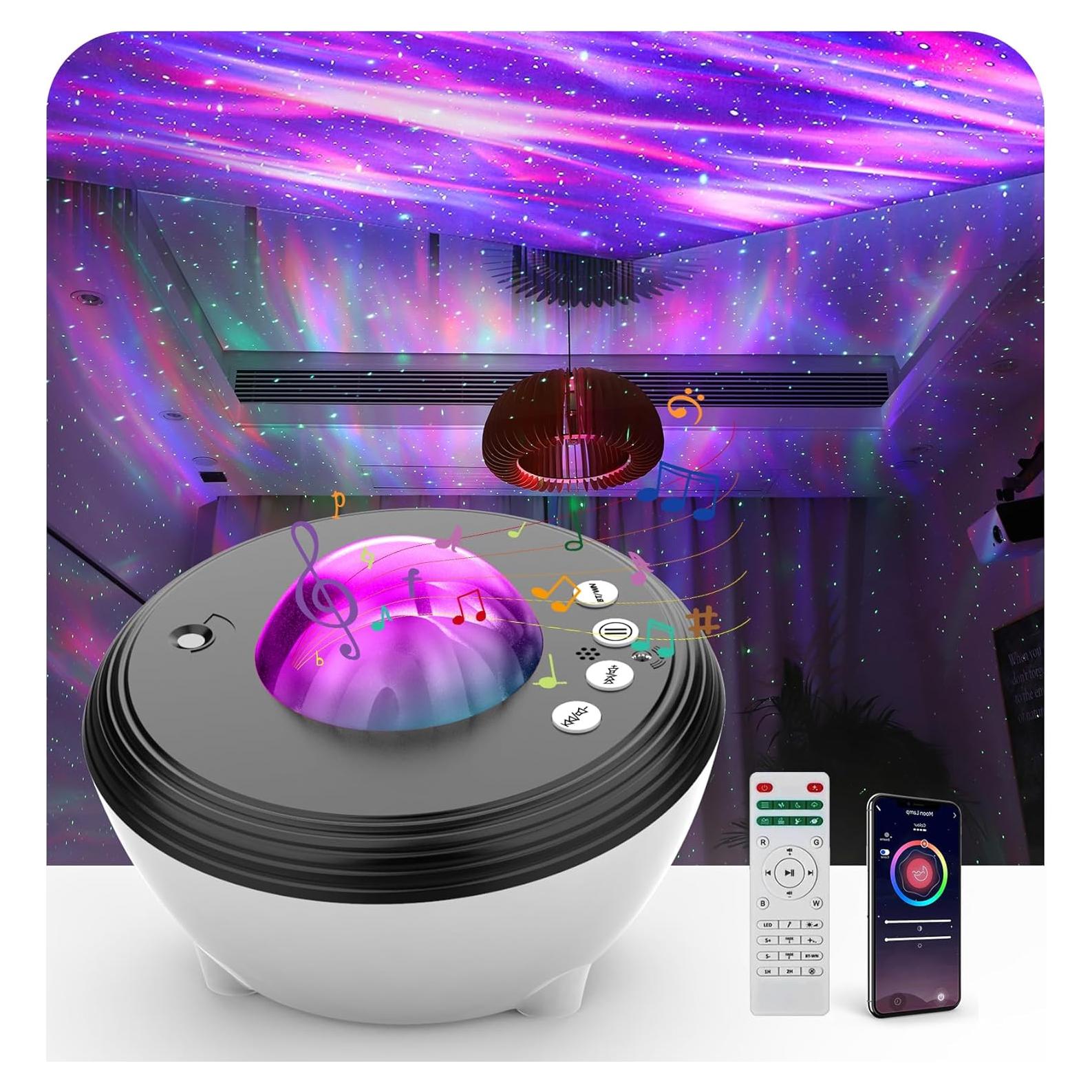 Proyector de Estrellas Aurora LED Shengzhen Skoe 3 en 1