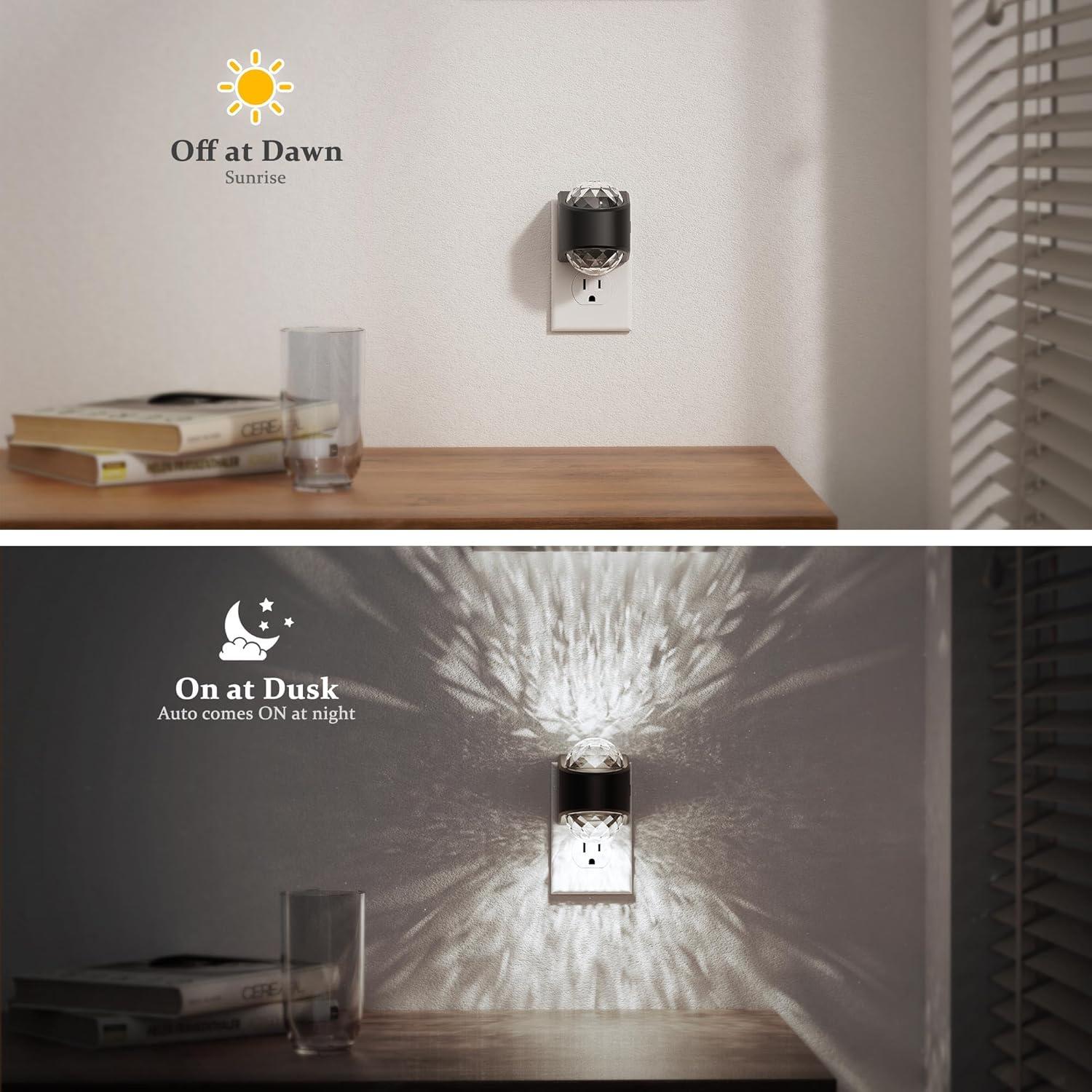 Luz Nocturna Proyector de Estrellas JandCase 5000K Paquete de 2